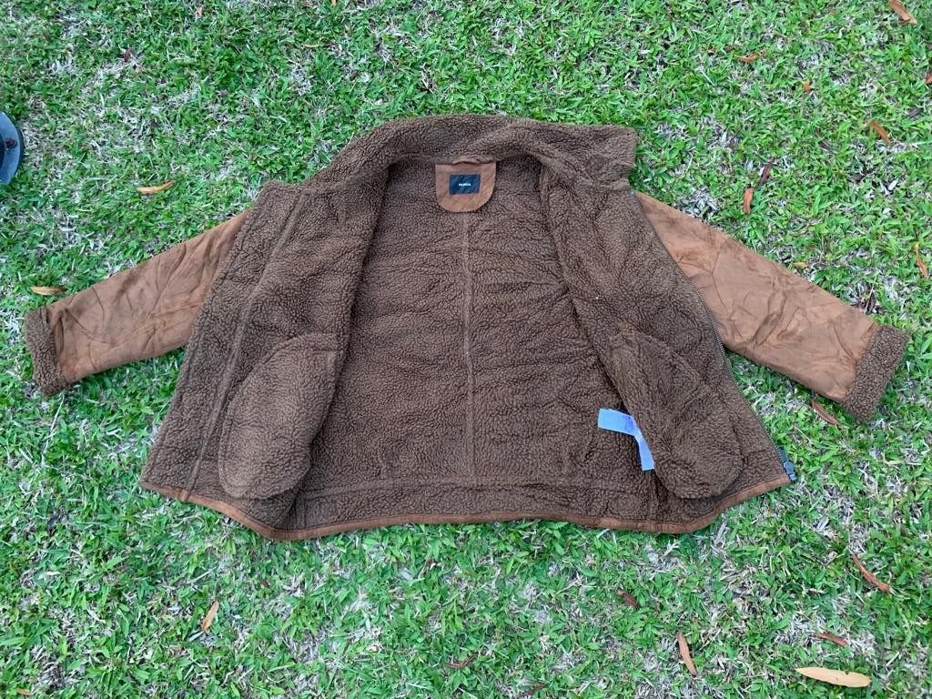 Designer × Japanese Brand × Vintage Murua Faux Suede Sherpa Zipper Jacket Size US S / EU 44-46 / 1 - 7 Thumbnail