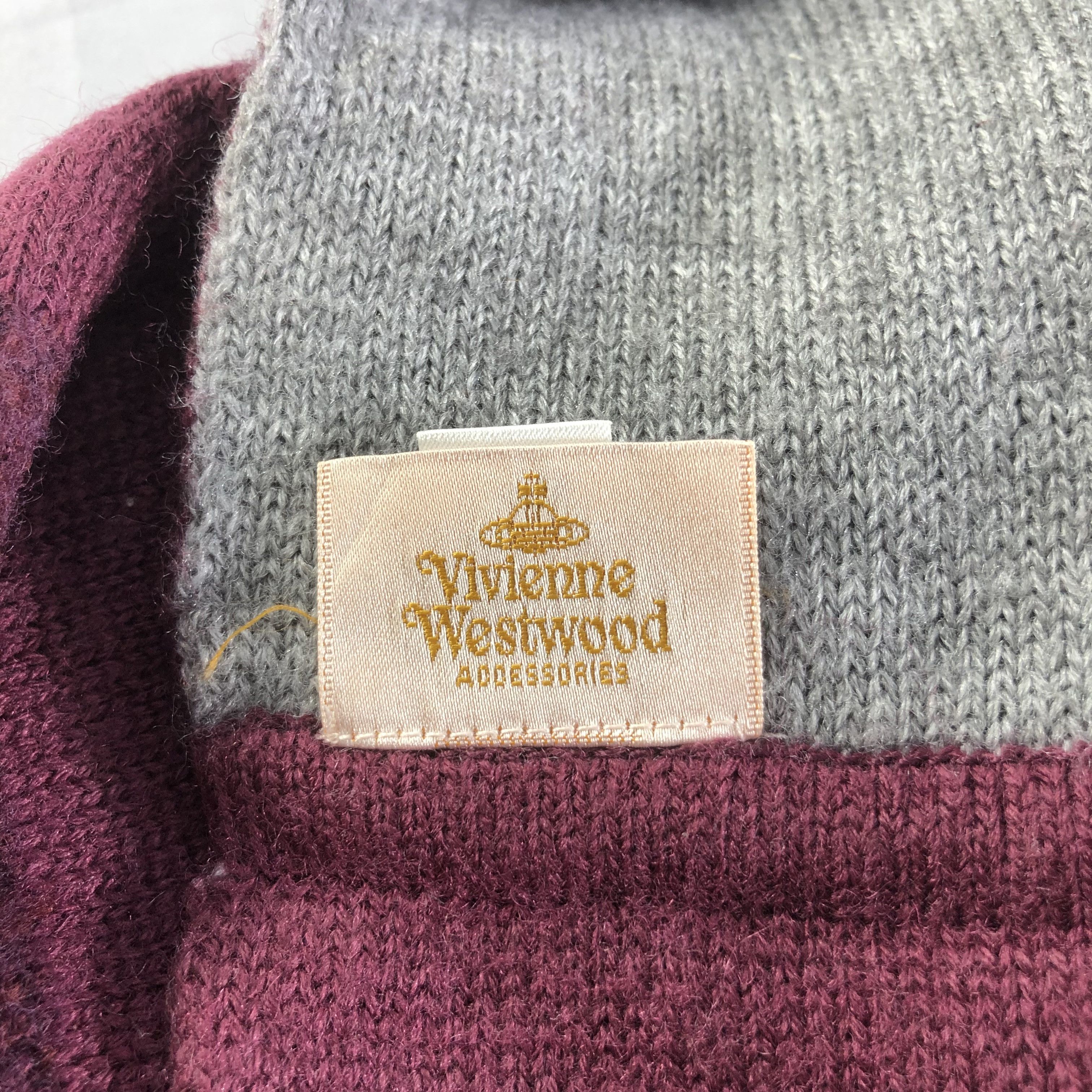 Vivienne Westwood Vivienne Westwood Orbs Infinity Snood Scarf Muffler V1711 Size ONE SIZE - 6 Thumbnail