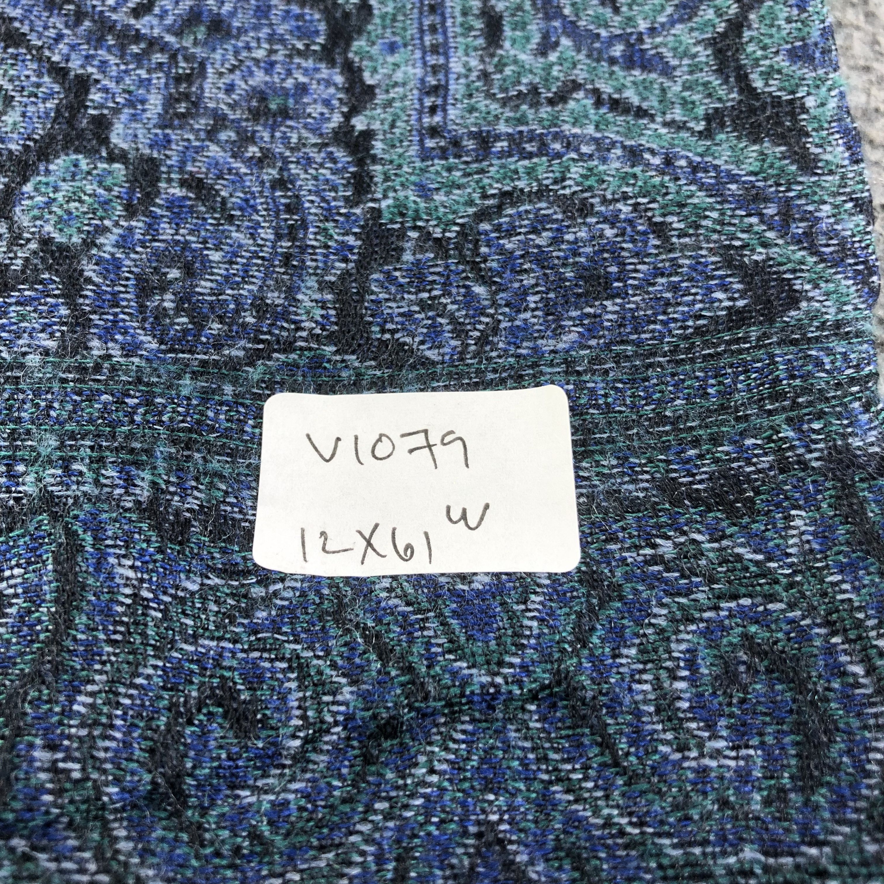 Ermenegildo Zegna Ermenegildo Zegna Paisley Wool Scarf Muffler V1079 Size ONE SIZE - 5 Thumbnail