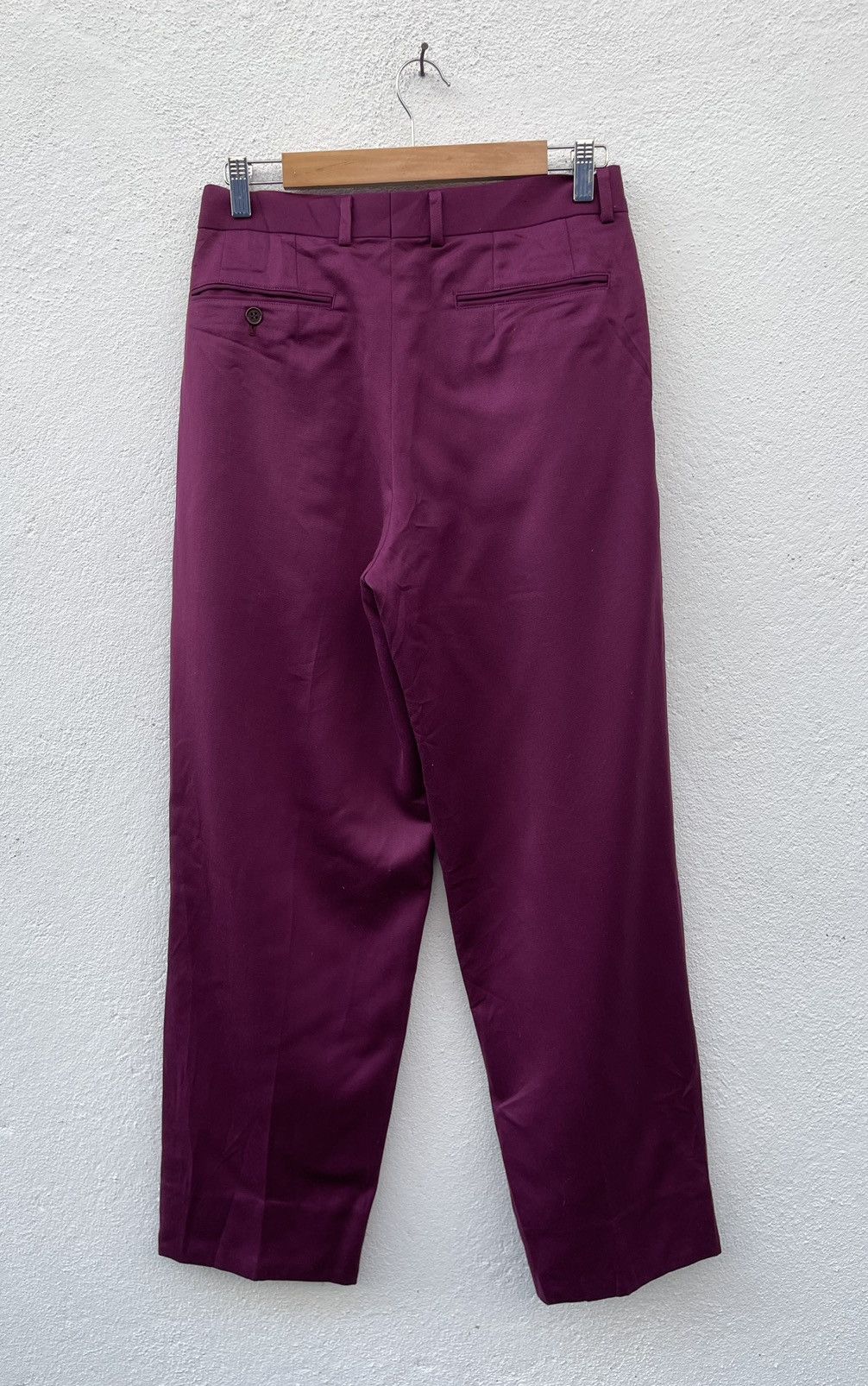 Perry Ellis Japan Brand Perry’s Pour Homme Wool Casual Pant Size US 30 / EU 46 - 5 Thumbnail