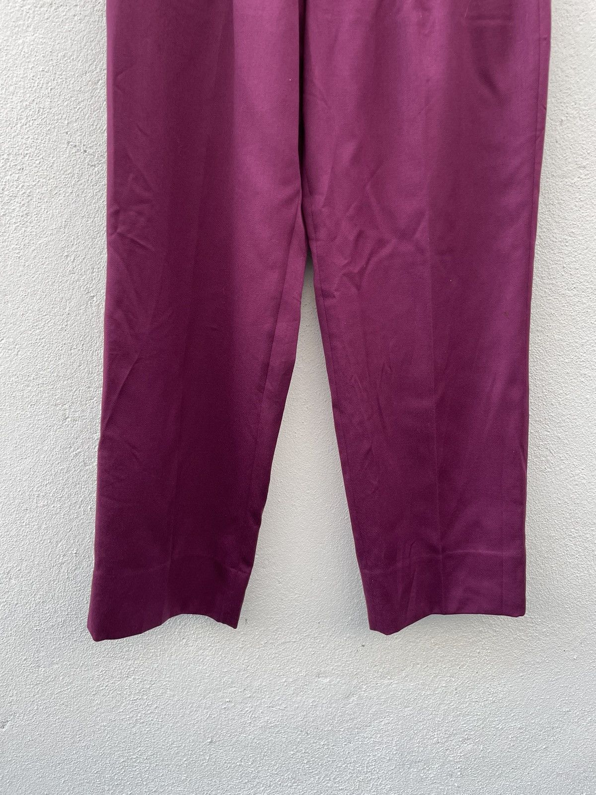 Perry Ellis Japan Brand Perry’s Pour Homme Wool Casual Pant Size US 30 / EU 46 - 3 Thumbnail