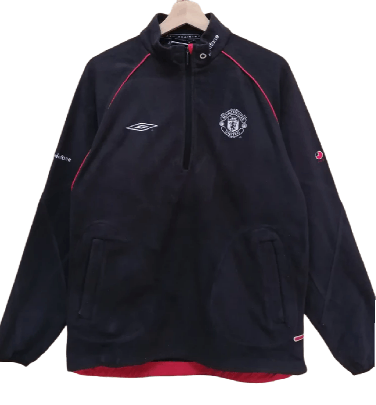 Vintage Vintage MANCHESTER UNITED by Umbro Fleece Jacket Size US S / EU 44-46 / 1 - 1 Thumbnail