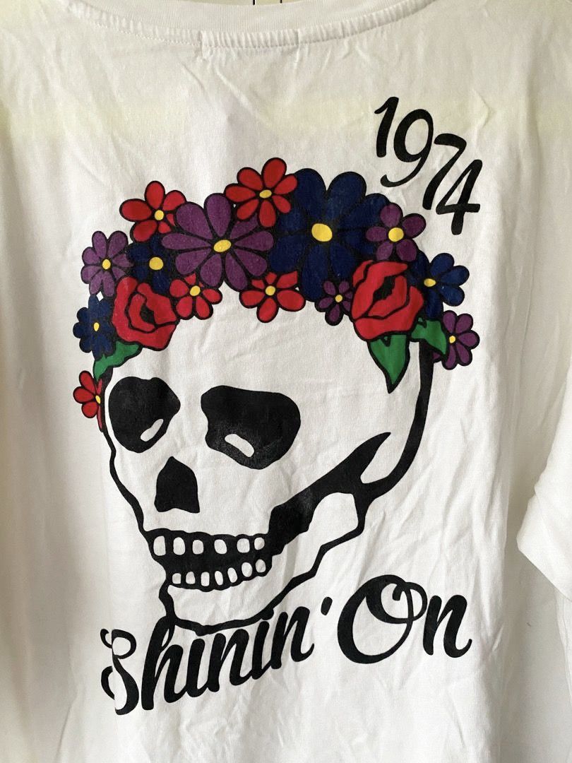 Japanese Brand SKULL PRINT RODEO CROWNS T SHIRT Size US M / EU 48-50 / 2 - 3 Thumbnail