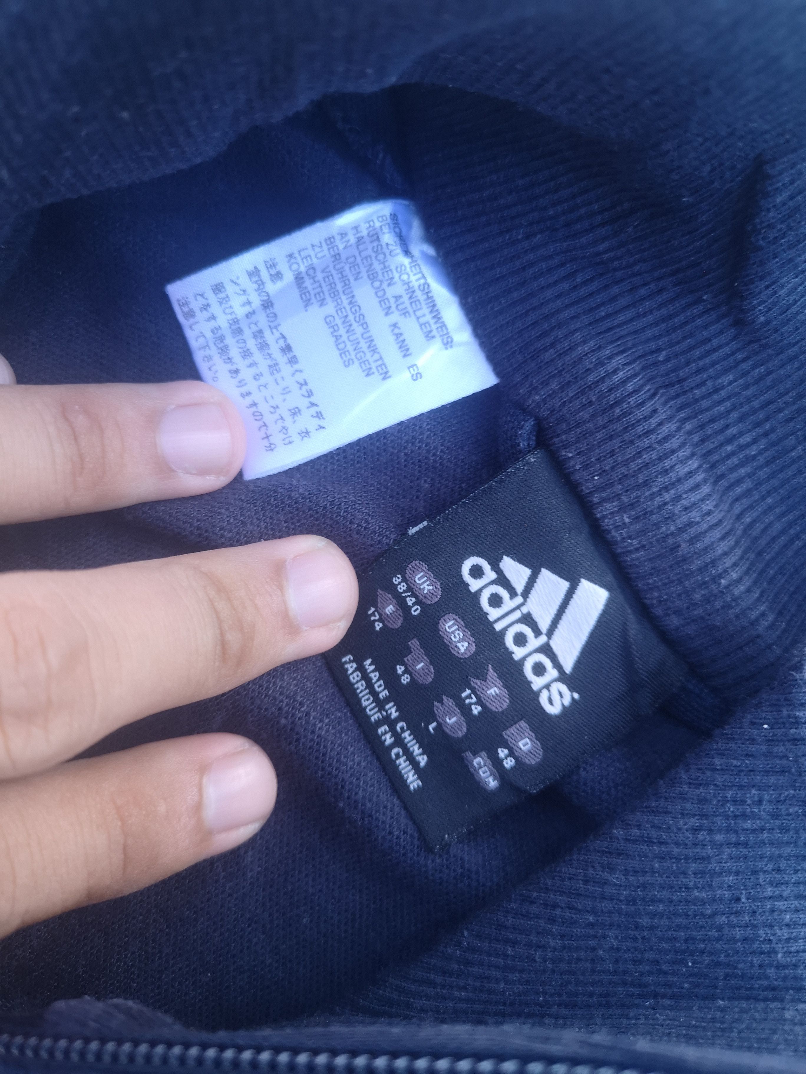 Adidas Adidas Sweater Green Line Size US L / EU 52-54 / 3 - 10 Thumbnail