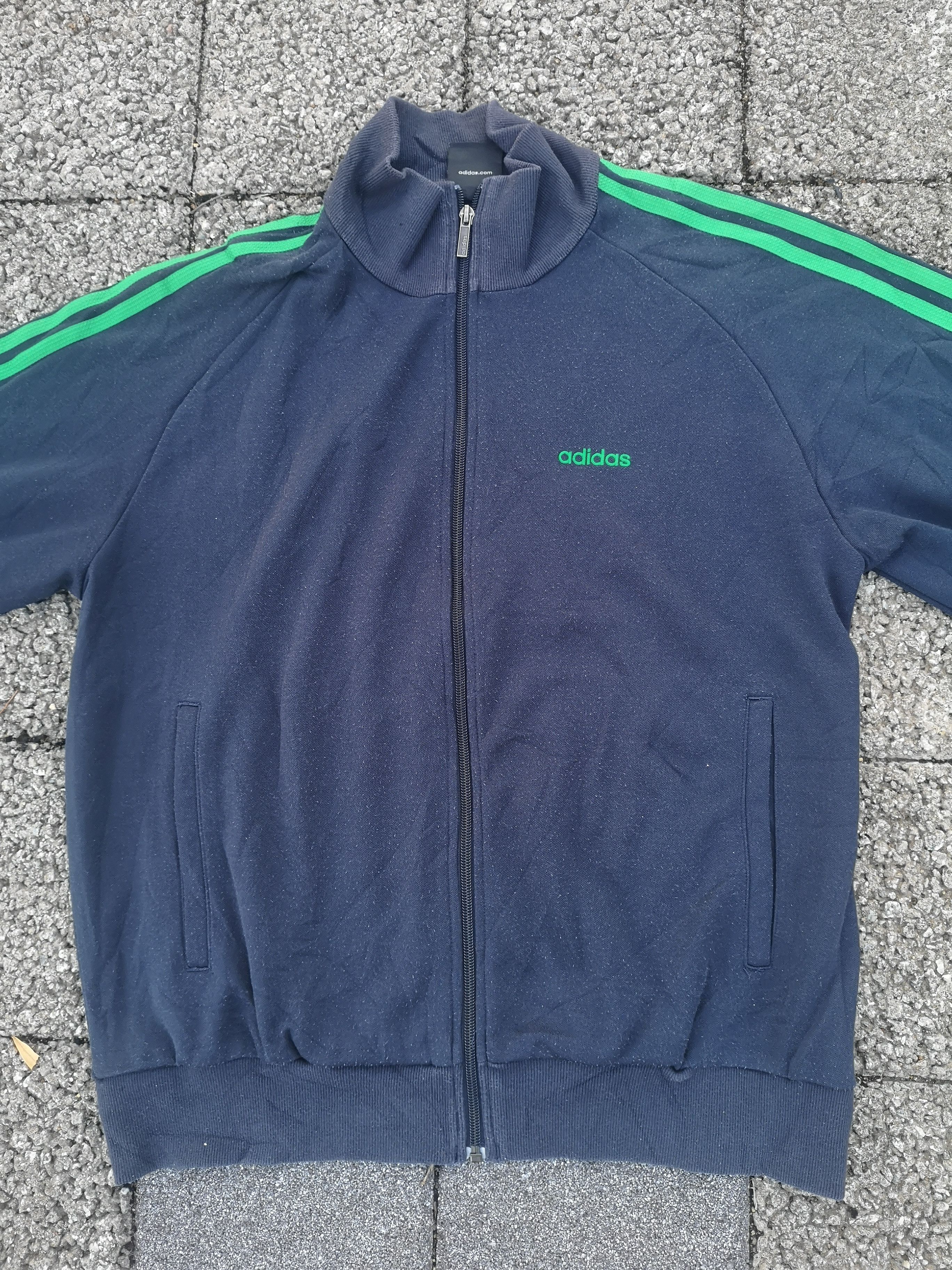 Adidas Adidas Sweater Green Line Size US L / EU 52-54 / 3 - 5 Thumbnail