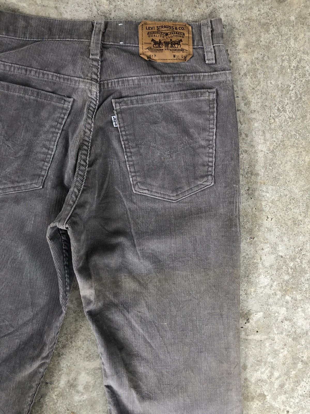 Levi's Vintage 90’s Levi’s Corduray Pants Flared Jeans Size US 31 - 9 Thumbnail