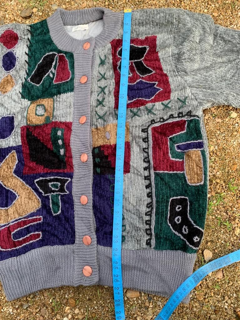 Designer × Japanese Brand Knitwear Jacket Multicolour Design Size M / US 6-8 / IT 42-44 - 13 Thumbnail
