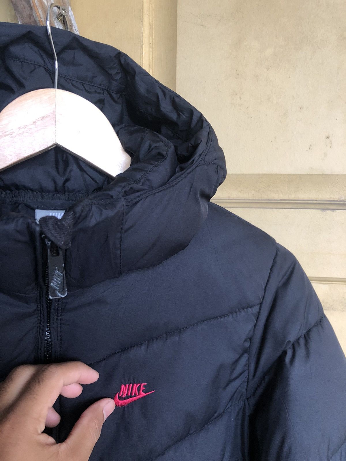 Nike Fast Shipping❗️Vintage y2k Nike Womens Puffer Jackets Size M / US 6-8 / IT 42-44 - 6 Thumbnail