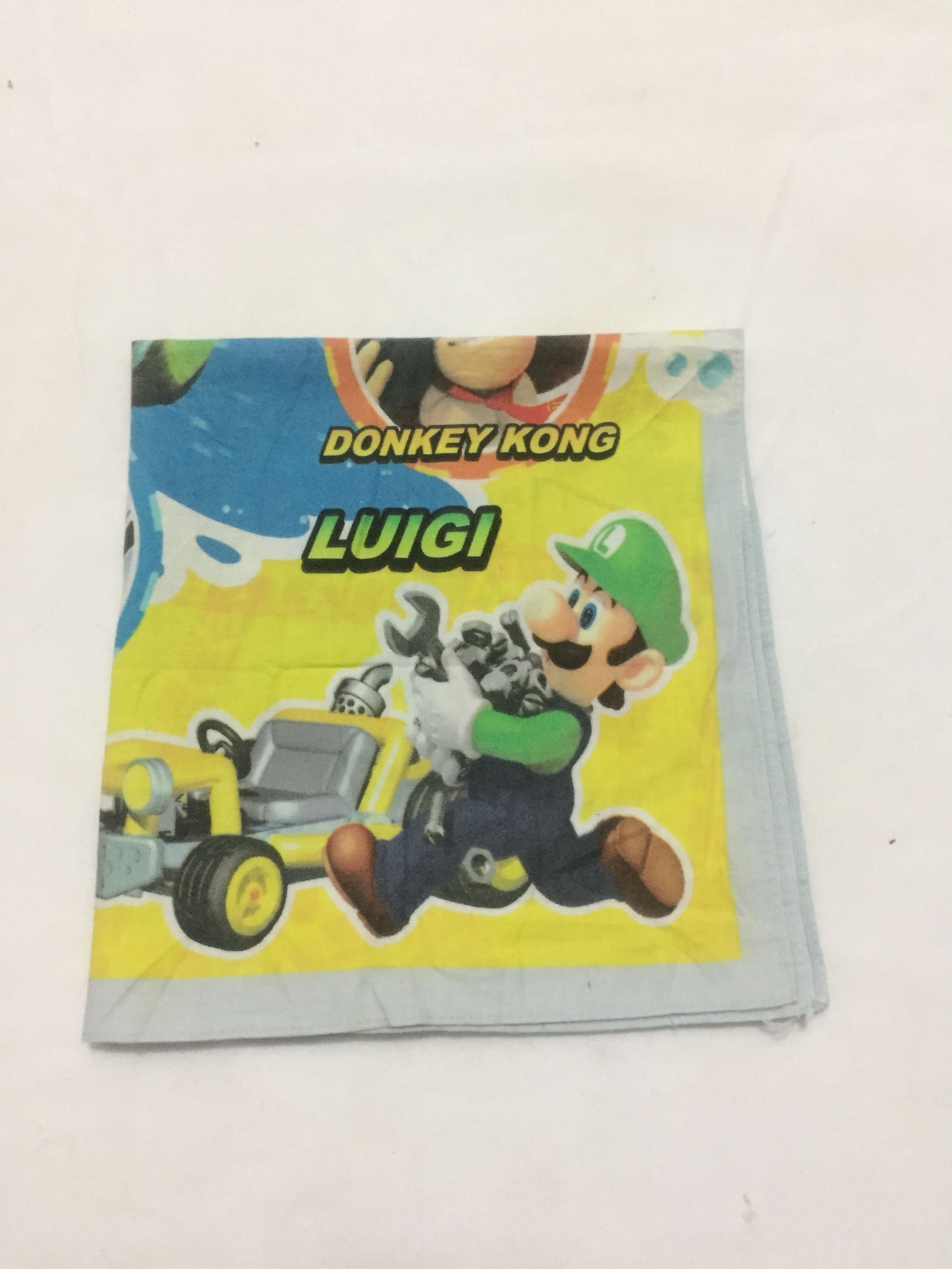 Vintage Vintage Game Super Mario Bros Handkerchief/Bandana Size ONE SIZE - 3 Thumbnail