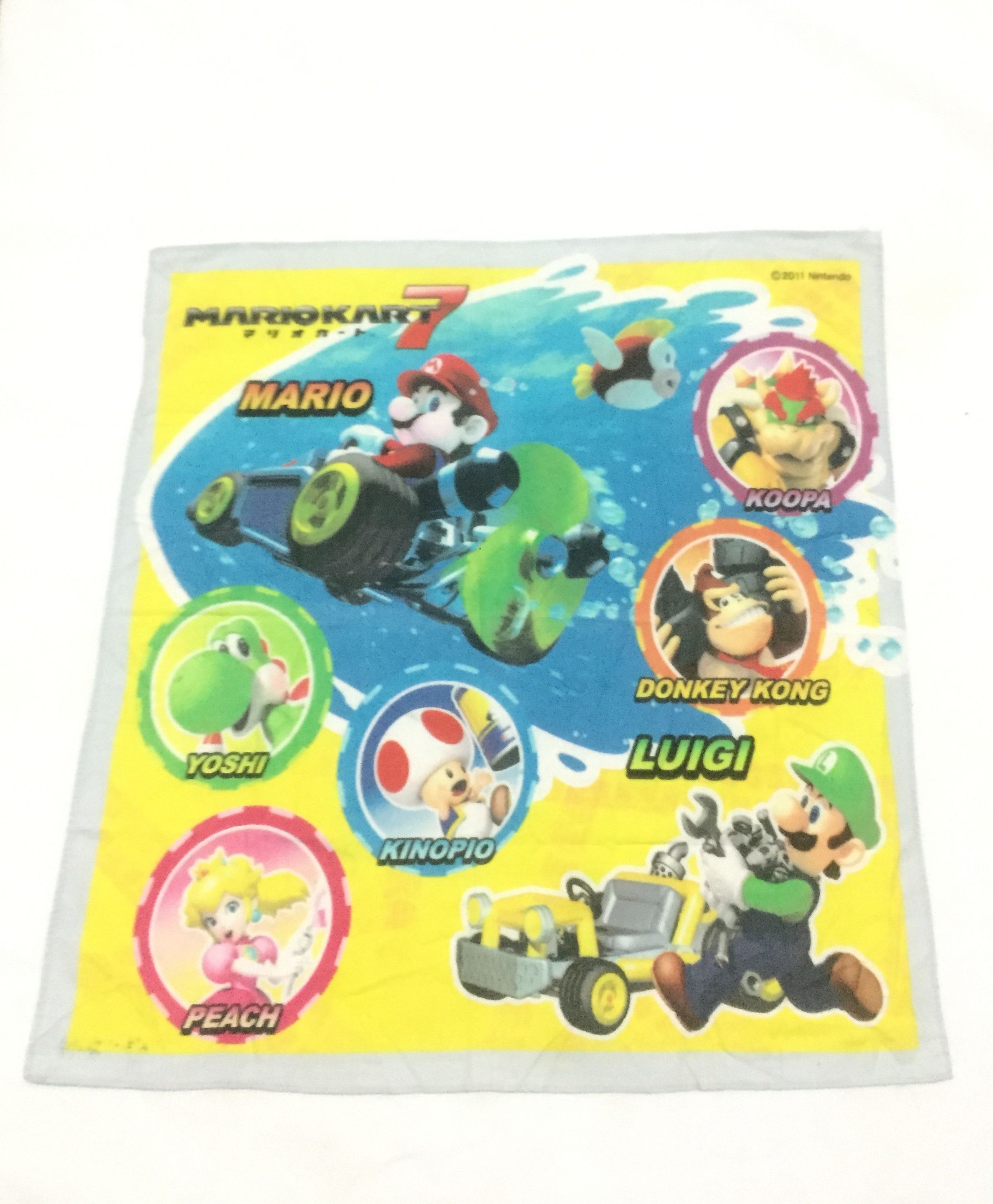 Vintage Vintage Game Super Mario Bros Handkerchief/Bandana Size ONE SIZE - 5 Thumbnail