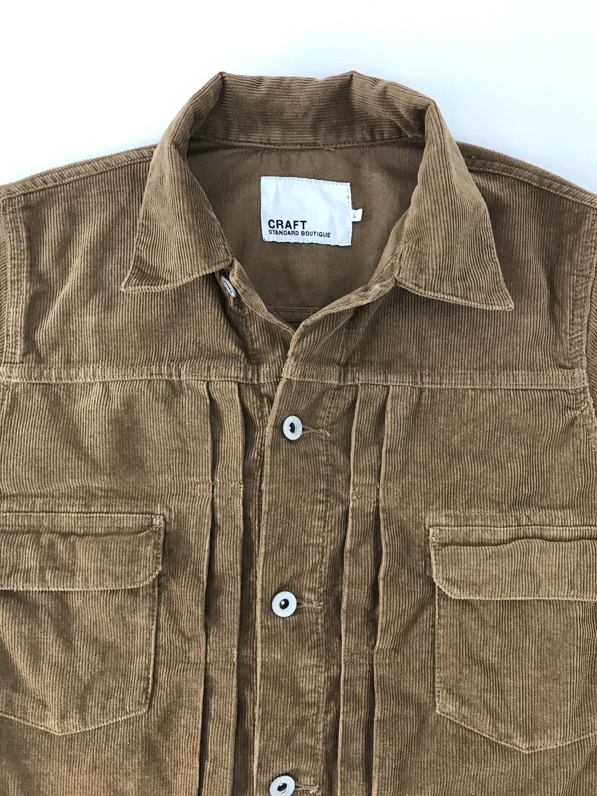 Japanese Brand Vintage Craft Double Pocket Button Style Size US M / EU 48-50 / 2 - 4 Thumbnail