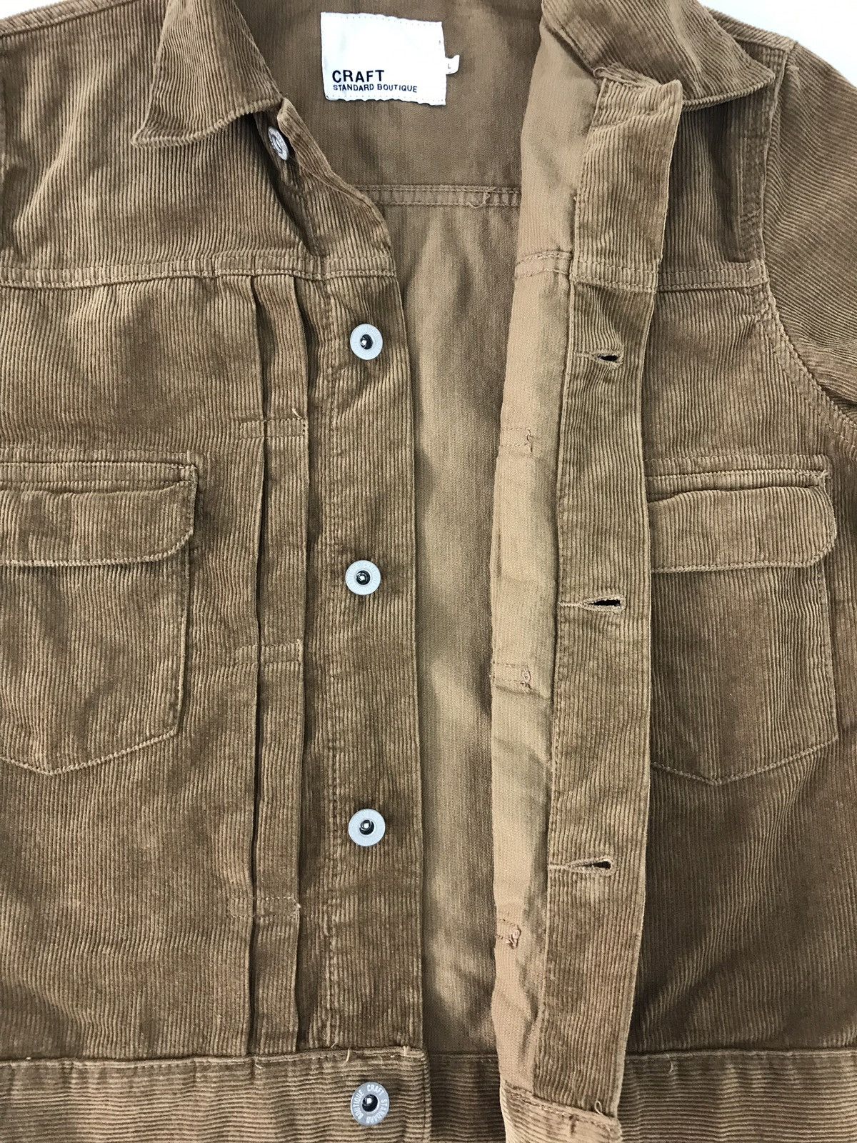 Japanese Brand Vintage Craft Double Pocket Button Style Size US M / EU 48-50 / 2 - 5 Thumbnail