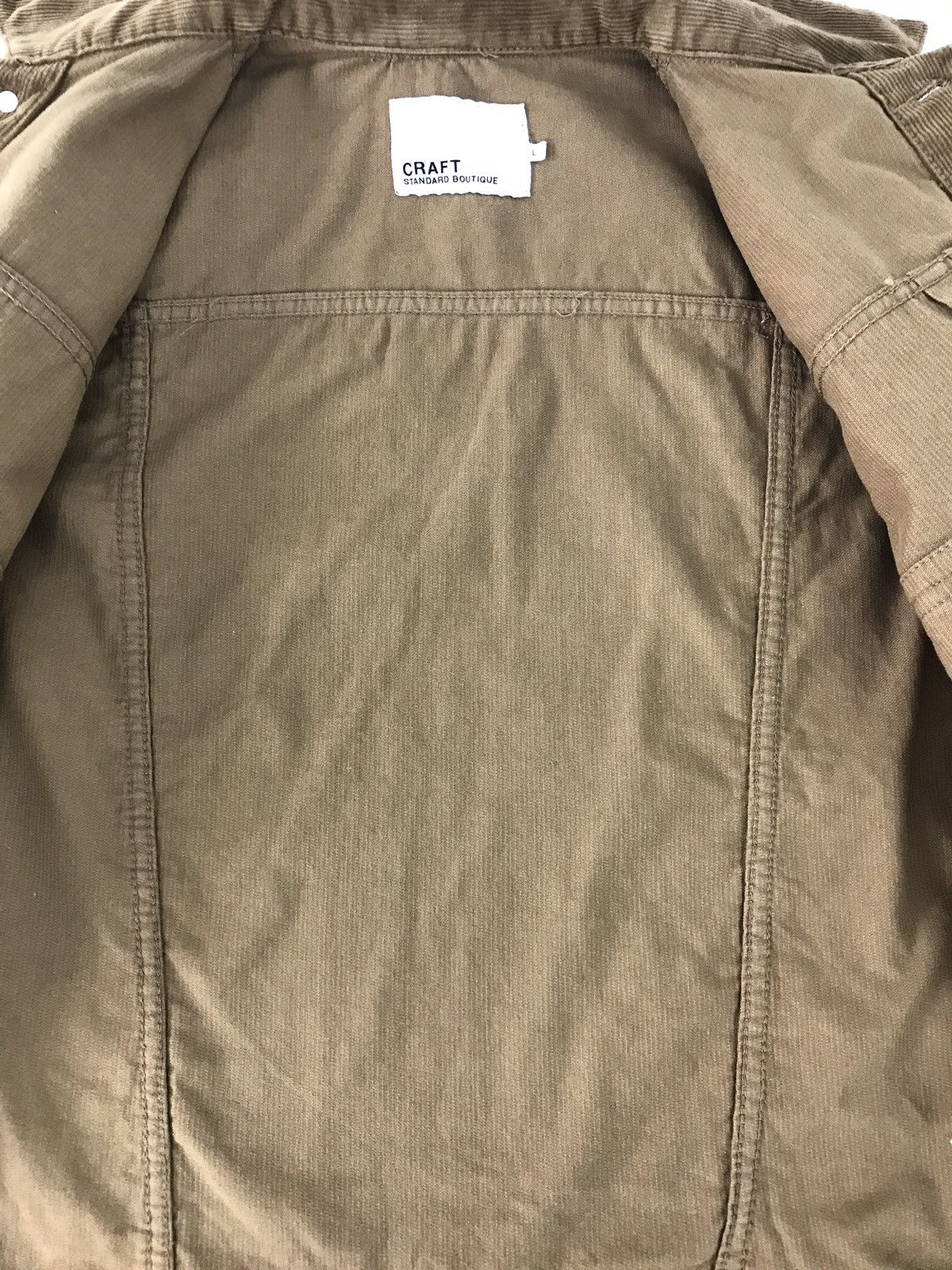 Japanese Brand Vintage Craft Double Pocket Button Style Size US M / EU 48-50 / 2 - 6 Thumbnail