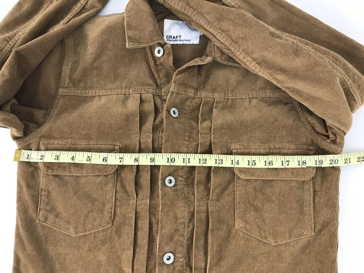 Japanese Brand Vintage Craft Double Pocket Button Style Size US M / EU 48-50 / 2 - 10 Thumbnail