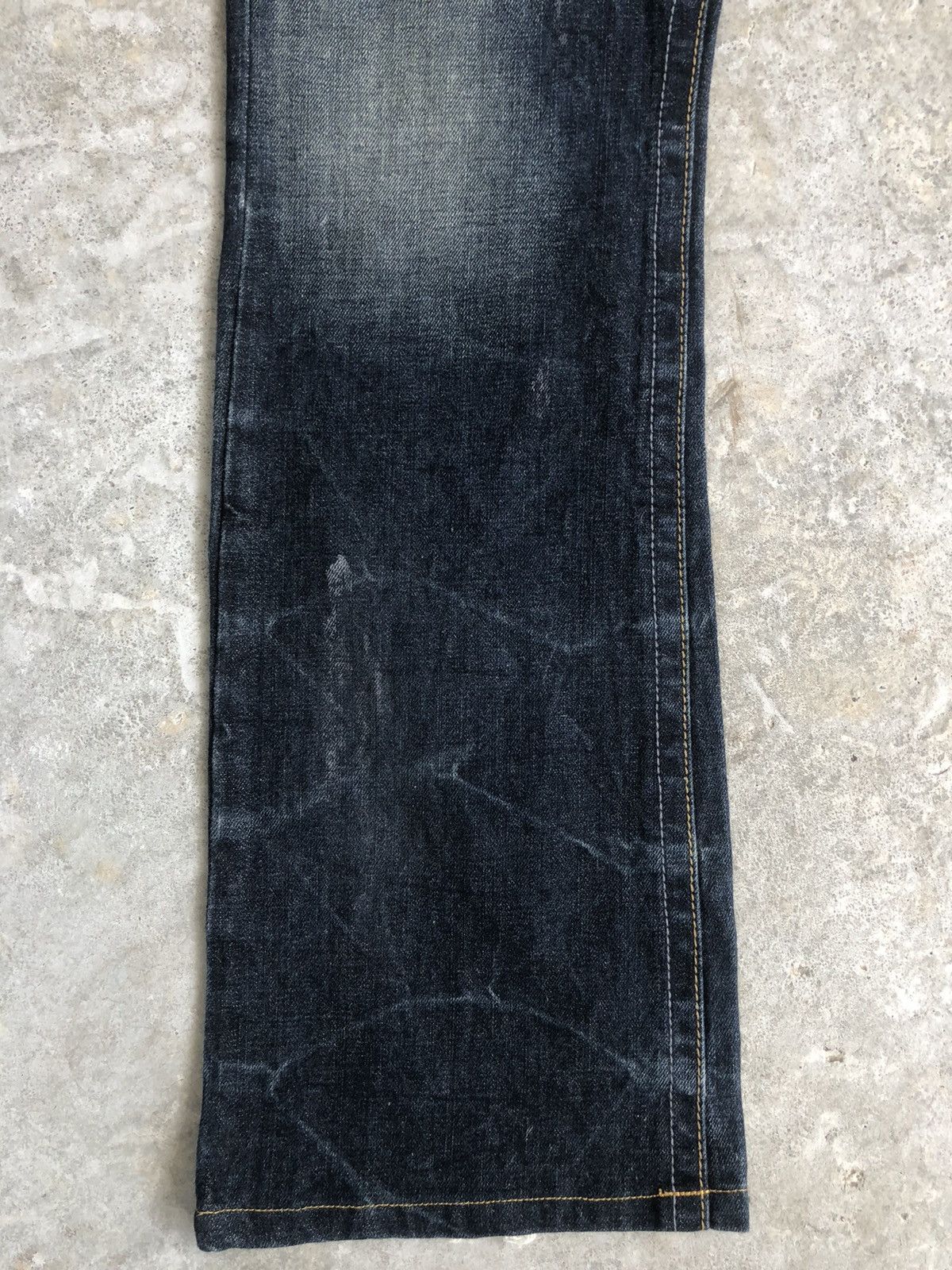 semanticdesign Japanese Semantic Design Flared Jeans Punk Style Size US 35 - 8 Thumbnail