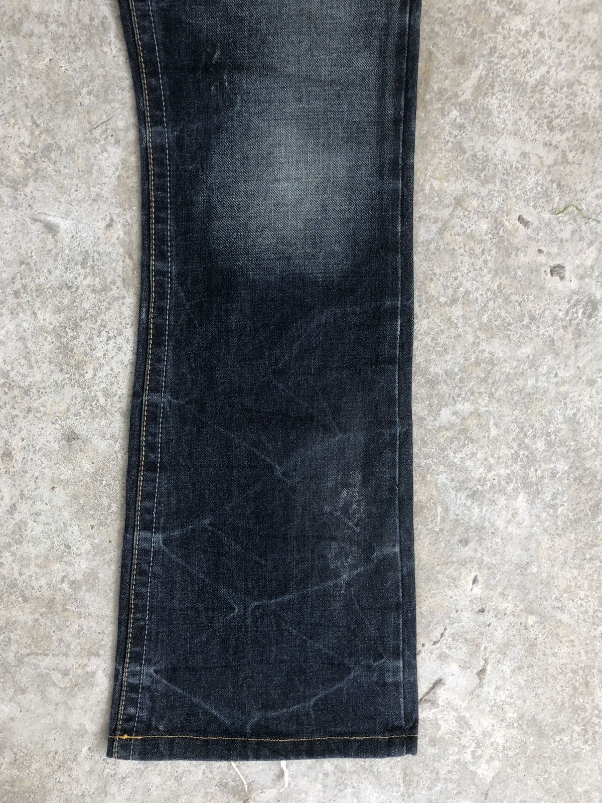 semanticdesign Japanese Semantic Design Flared Jeans Punk Style Size US 35 - 9 Thumbnail