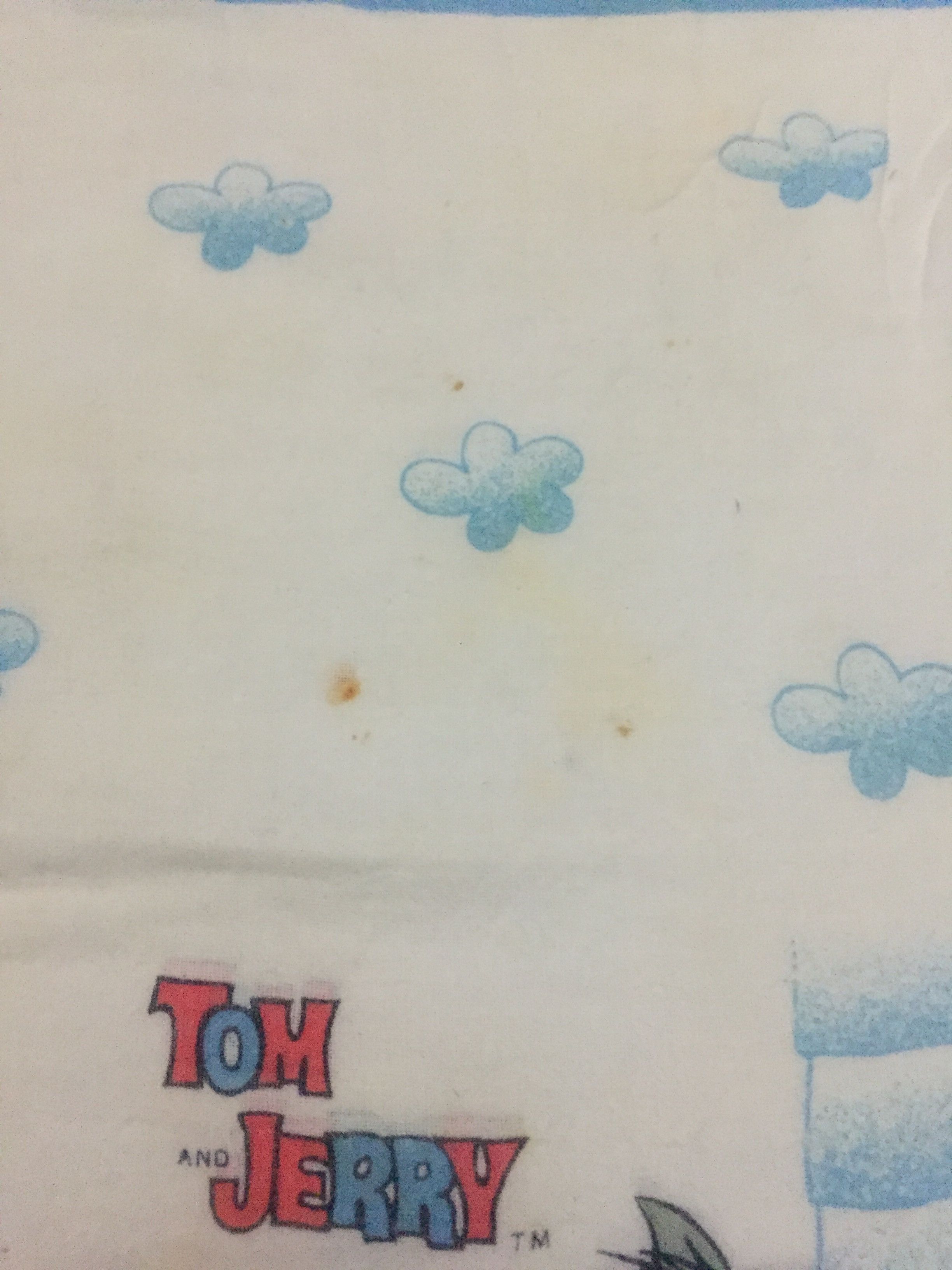 Vintage Vintage Tom and Jerry Handkerchief/Bandana Size ONE SIZE - 6 Thumbnail