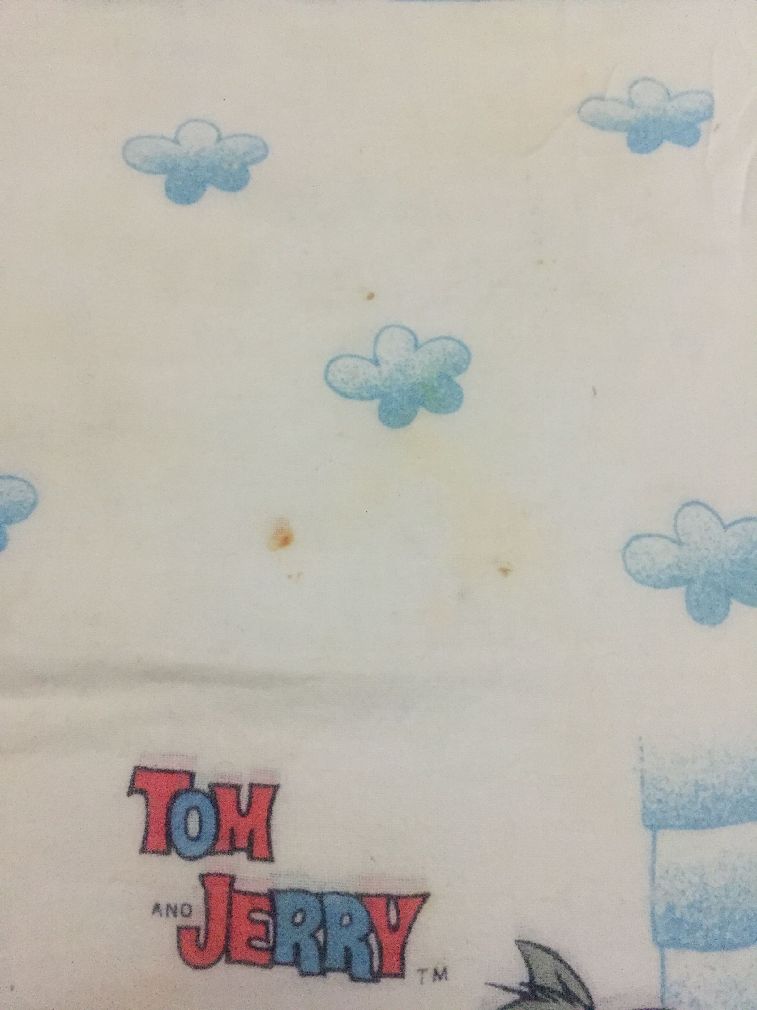 Vintage Vintage Tom and Jerry Handkerchief/Bandana Size ONE SIZE - 7 Thumbnail