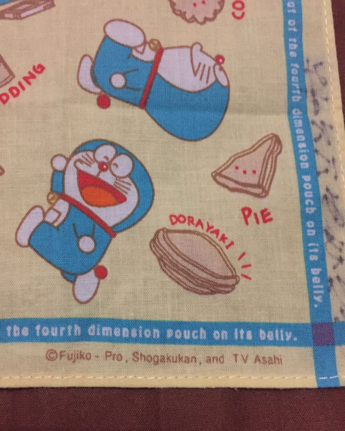 Japanese Brand Vintage Doraemon Nakanishi Handkerchief Bandana Archive Size ONE SIZE - 8 Thumbnail