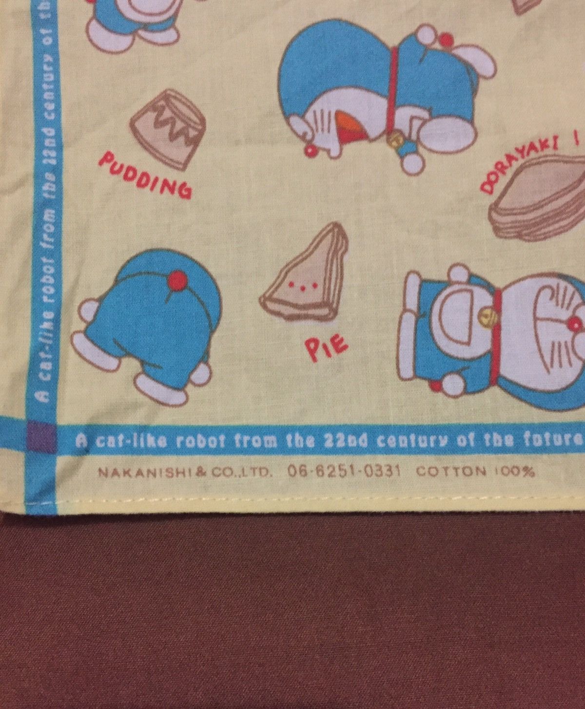 Japanese Brand Vintage Doraemon Nakanishi Handkerchief Bandana Archive Size ONE SIZE - 7 Thumbnail