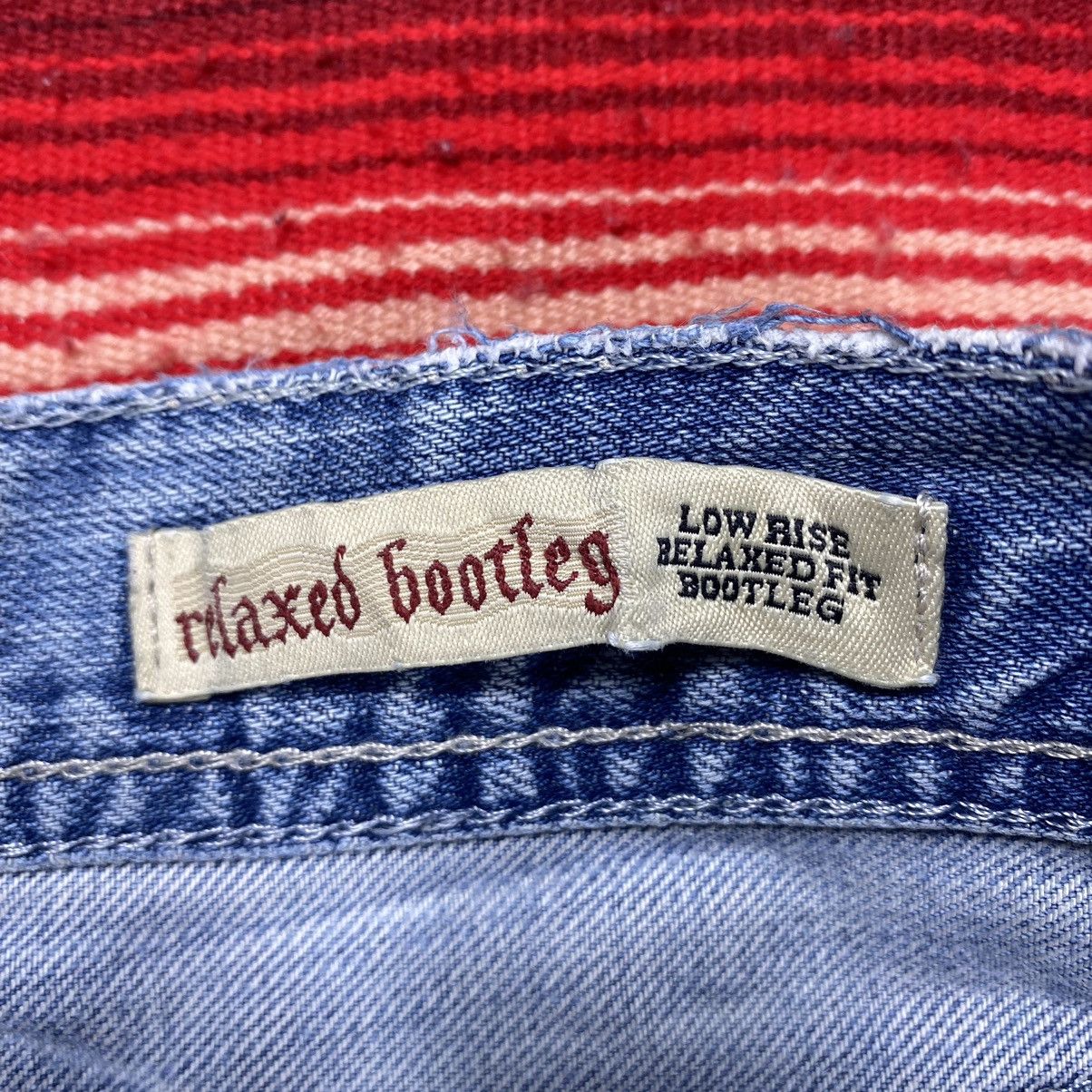 Vintage Vintage Lucky Brand Navajo Relaxed Bootleg Distressed Denim Size US 36 / EU 52 - 9 Thumbnail