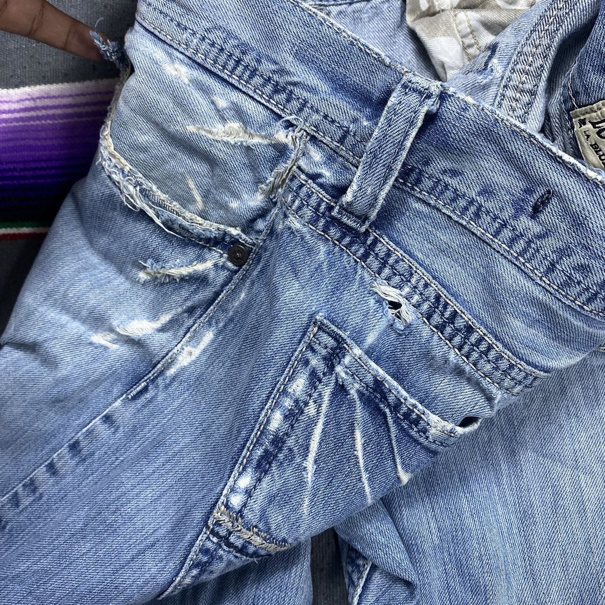 Vintage Vintage Lucky Brand Navajo Relaxed Bootleg Distressed Denim Size US 36 / EU 52 - 18 Thumbnail