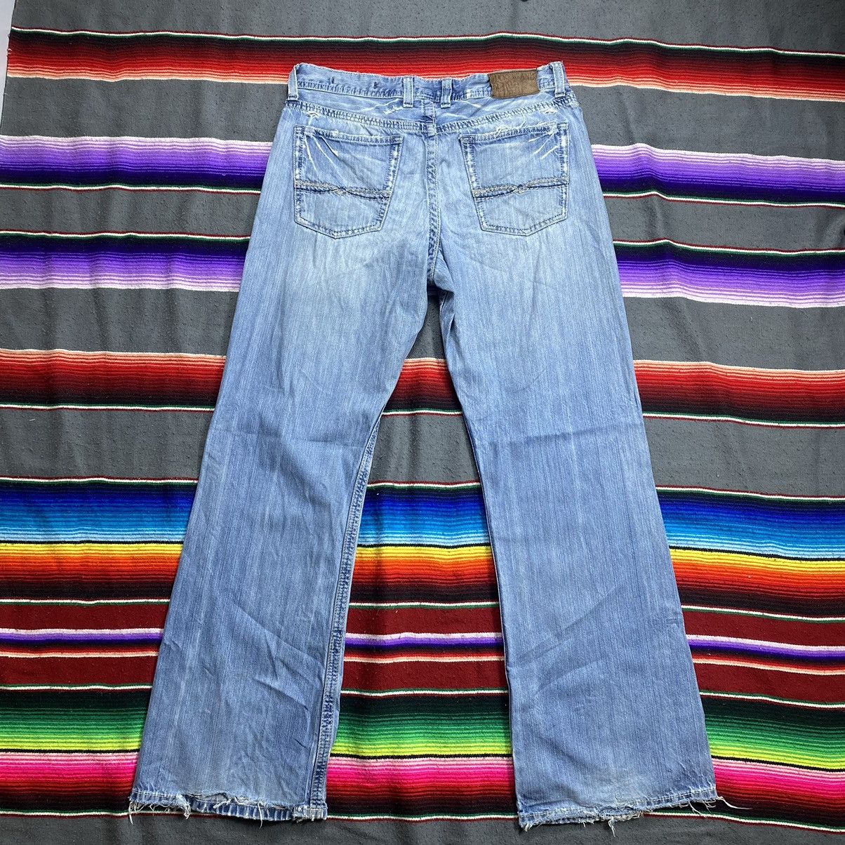 Vintage Vintage Lucky Brand Navajo Relaxed Bootleg Distressed Denim Size US 36 / EU 52 - 10 Thumbnail