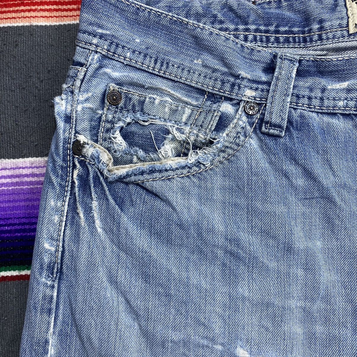 Vintage Vintage Lucky Brand Navajo Relaxed Bootleg Distressed Denim Size US 36 / EU 52 - 7 Thumbnail