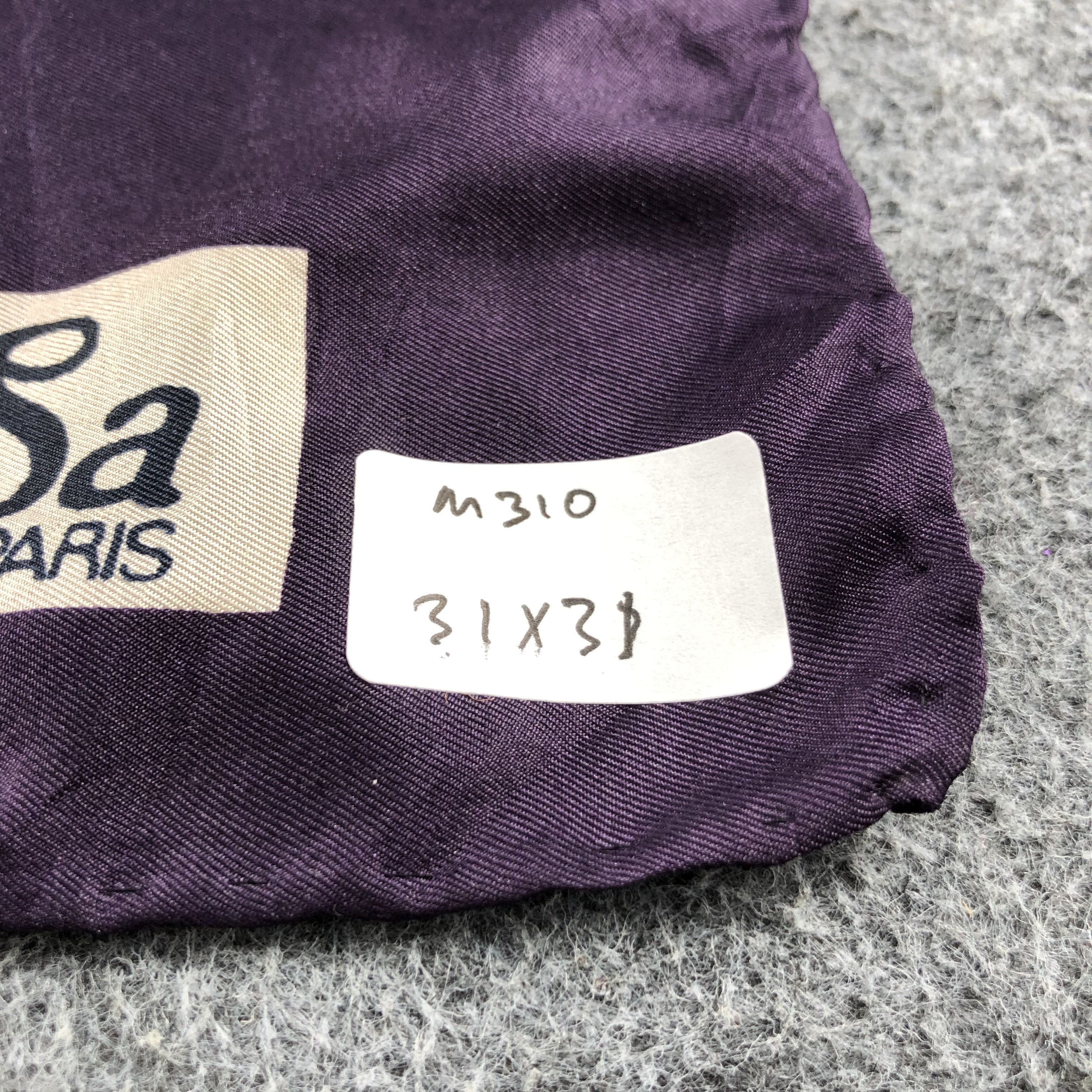 Vintage Ibisa Vintage Silk Scarf M310 Size ONE SIZE - 6 Thumbnail