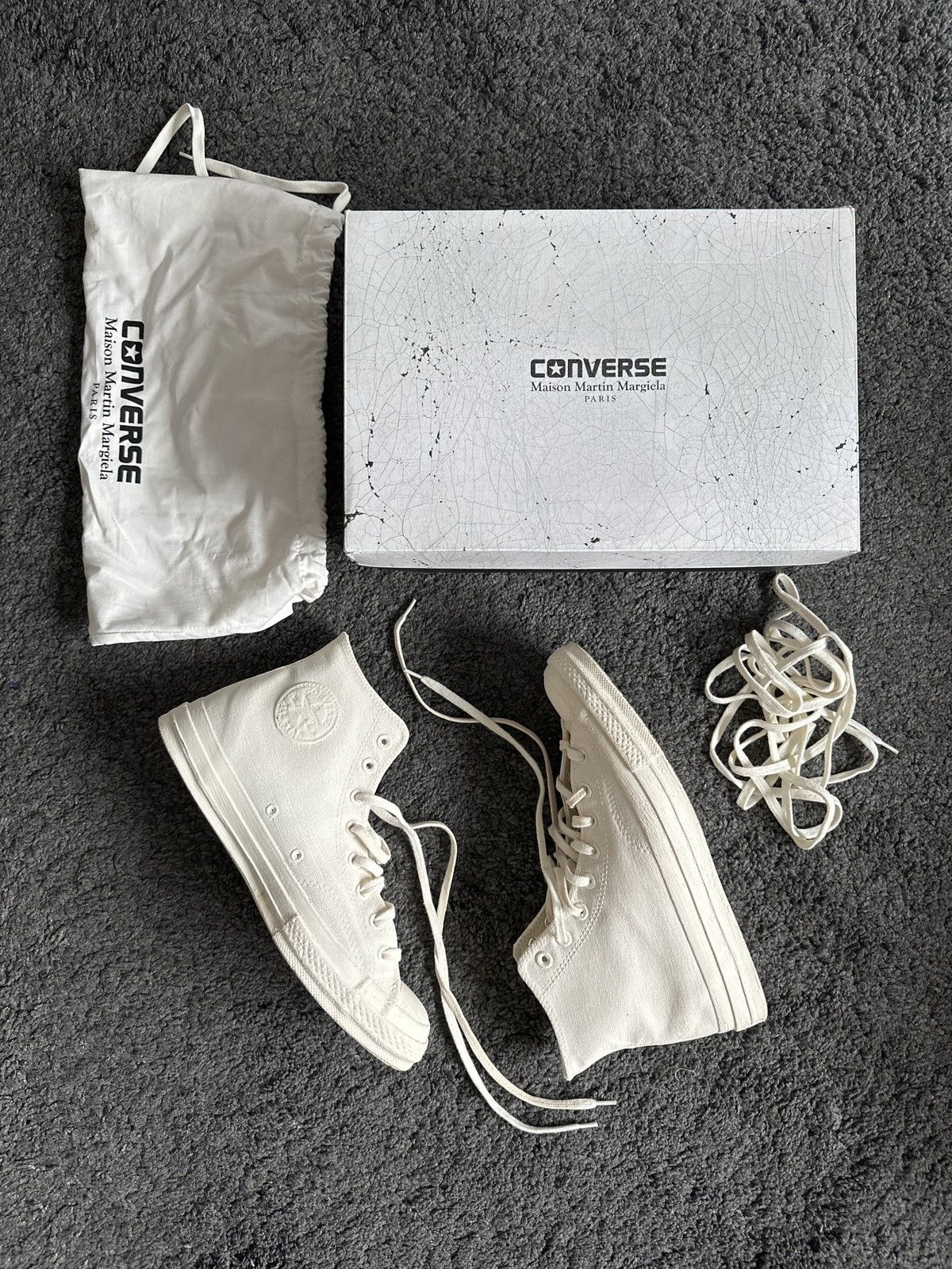 Converse × Maison Margiela Maison Martin Margiela x Converse 1st String ...