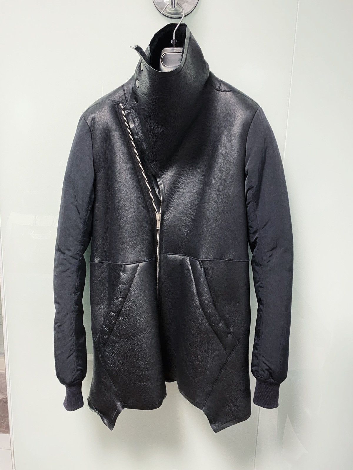 RICK OWENS shearling jacket