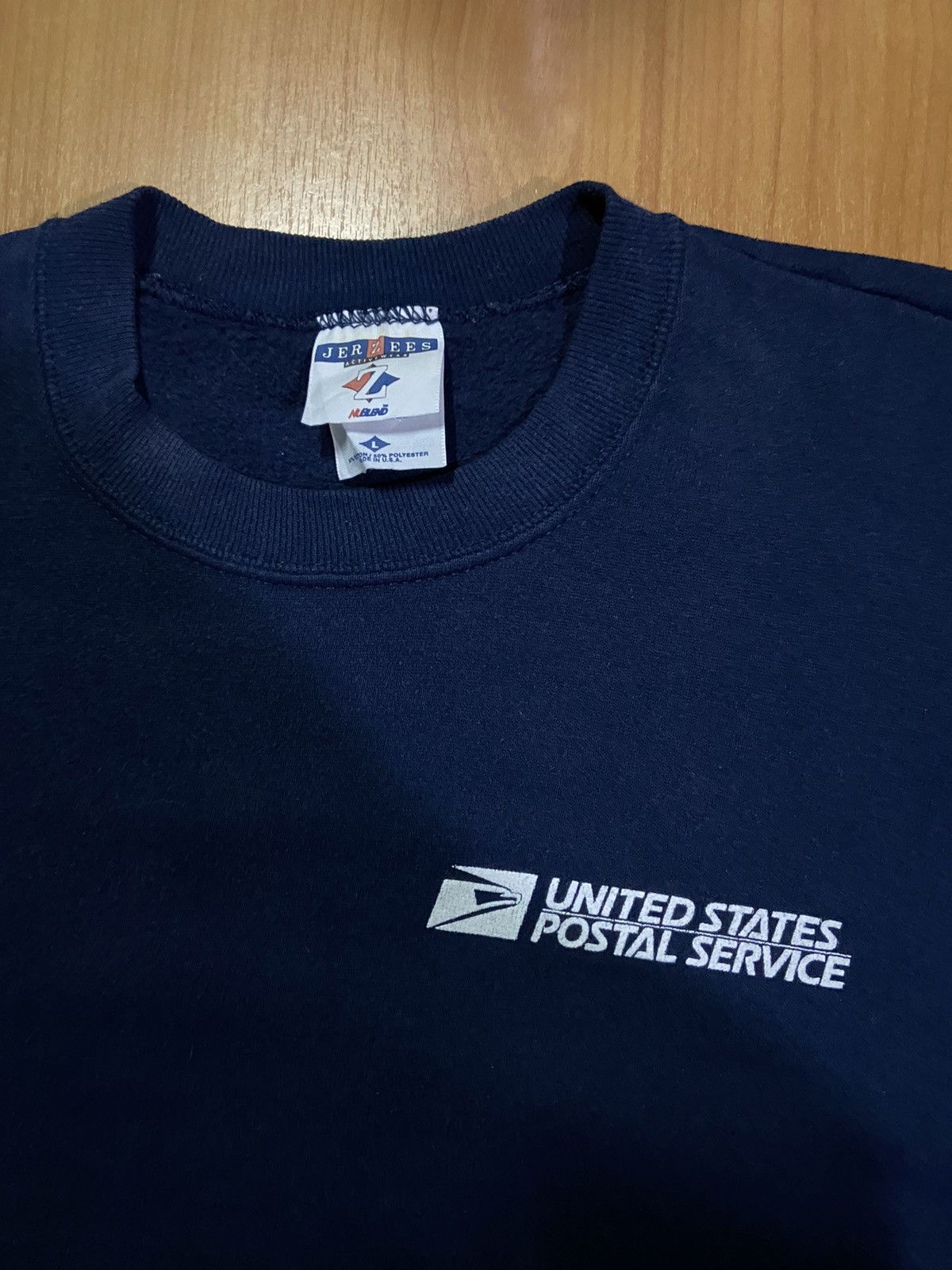 Vintage Vintage USPS sweater navy size L Size US L / EU 52-54 / 3 - 7 Thumbnail