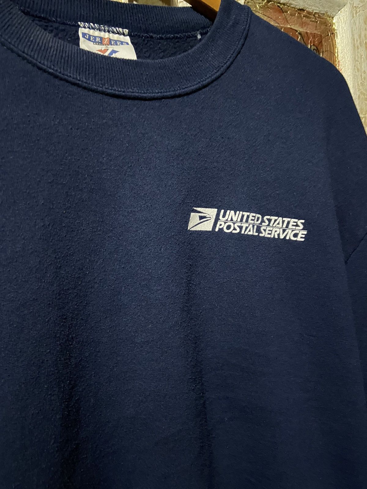 Vintage Vintage USPS sweater navy size L Size US L / EU 52-54 / 3 - 2 Thumbnail
