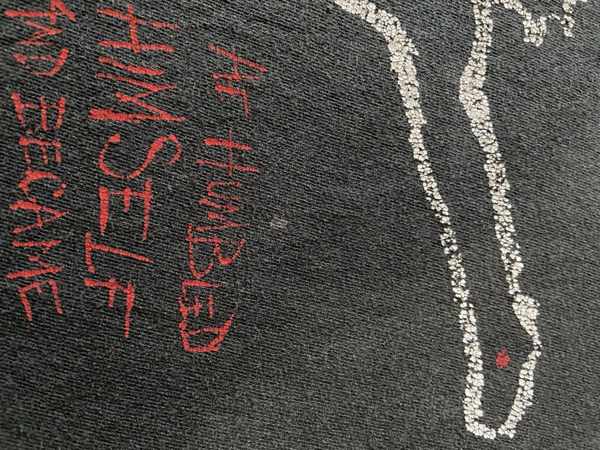 Fuck Art, Make Tees × Vintage Vintage jesus killed in the line of duty nice fade size xl Size US XL / EU 56 / 4 - 9 Thumbnail