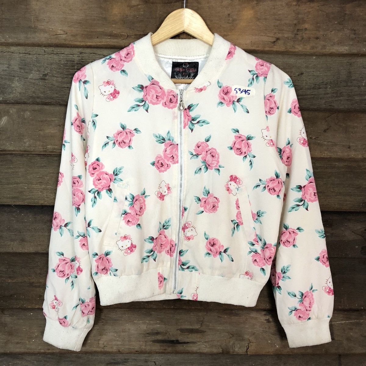 Japanese Brand Hello Kitty X Sorridere cardigan White Sweater #5395 Size M / US 6-8 / IT 42-44 - 8 Thumbnail
