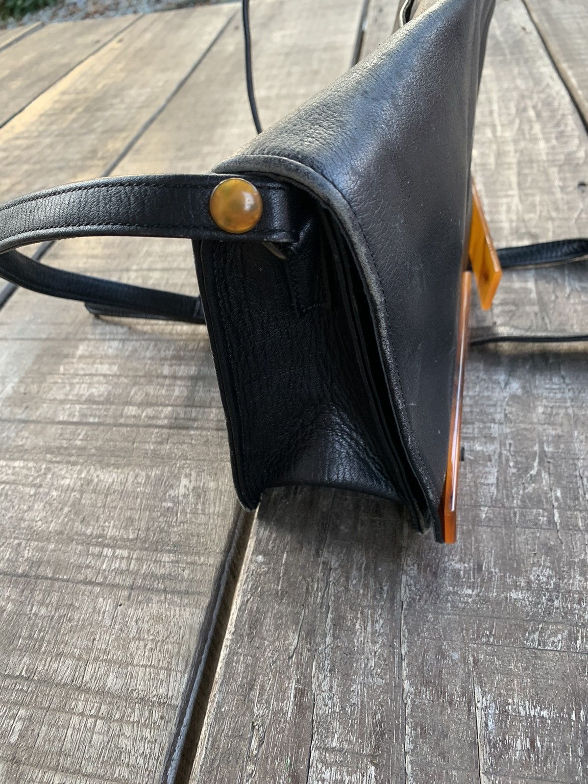 Jean Paul Gaultier Vintage jean paul gaultier leather shoulder bag Size ONE SIZE - 6 Thumbnail