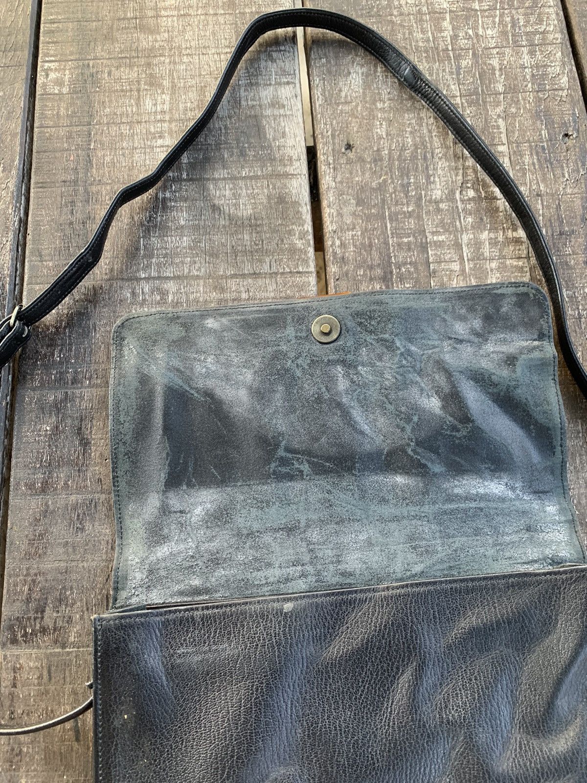 Jean Paul Gaultier Vintage jean paul gaultier leather shoulder bag Size ONE SIZE - 9 Thumbnail