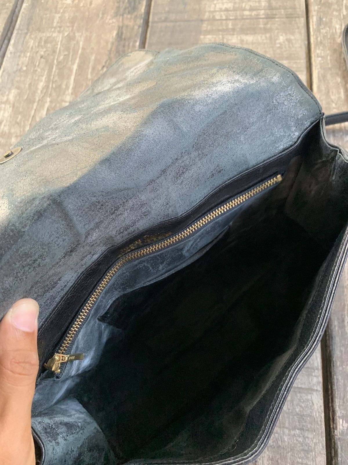 Jean Paul Gaultier Vintage jean paul gaultier leather shoulder bag Size ONE SIZE - 7 Thumbnail