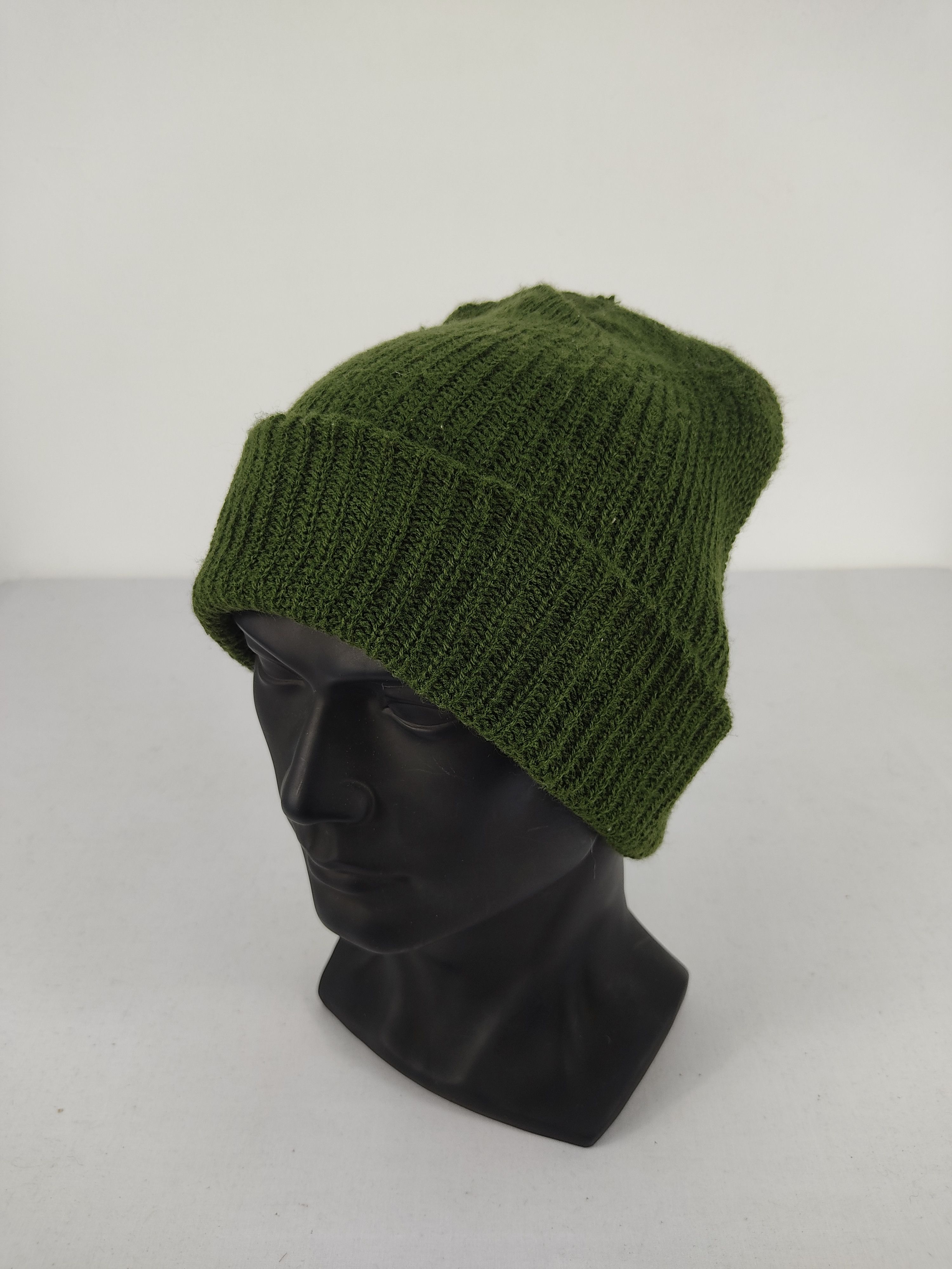 Vintage Vintage Army Beanie / Snow Hat / Snow Cap Size ONE SIZE - 1 Thumbnail