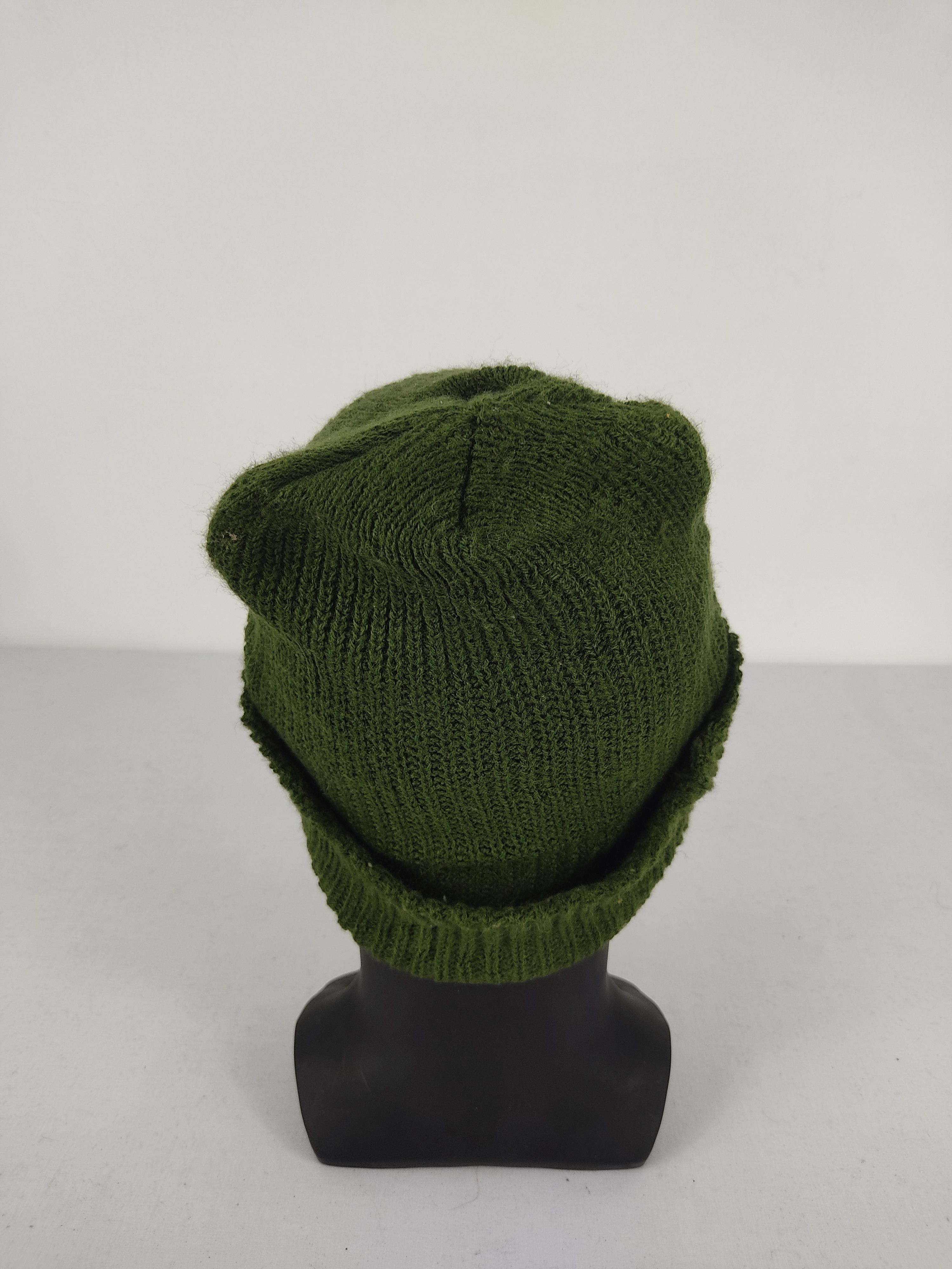 Vintage Vintage Army Beanie / Snow Hat / Snow Cap Size ONE SIZE - 3 Thumbnail