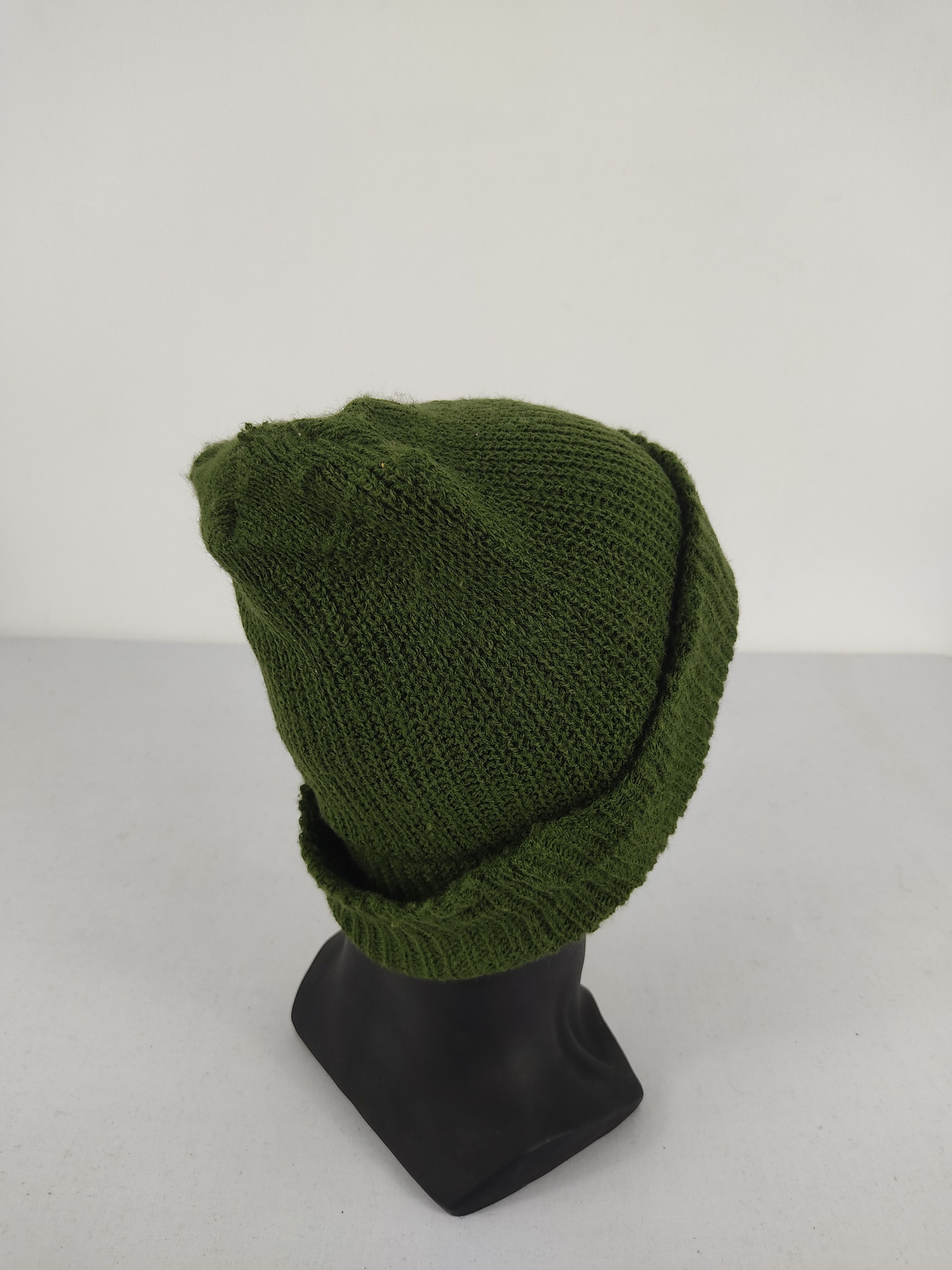 Vintage Vintage Army Beanie / Snow Hat / Snow Cap Size ONE SIZE - 4 Thumbnail