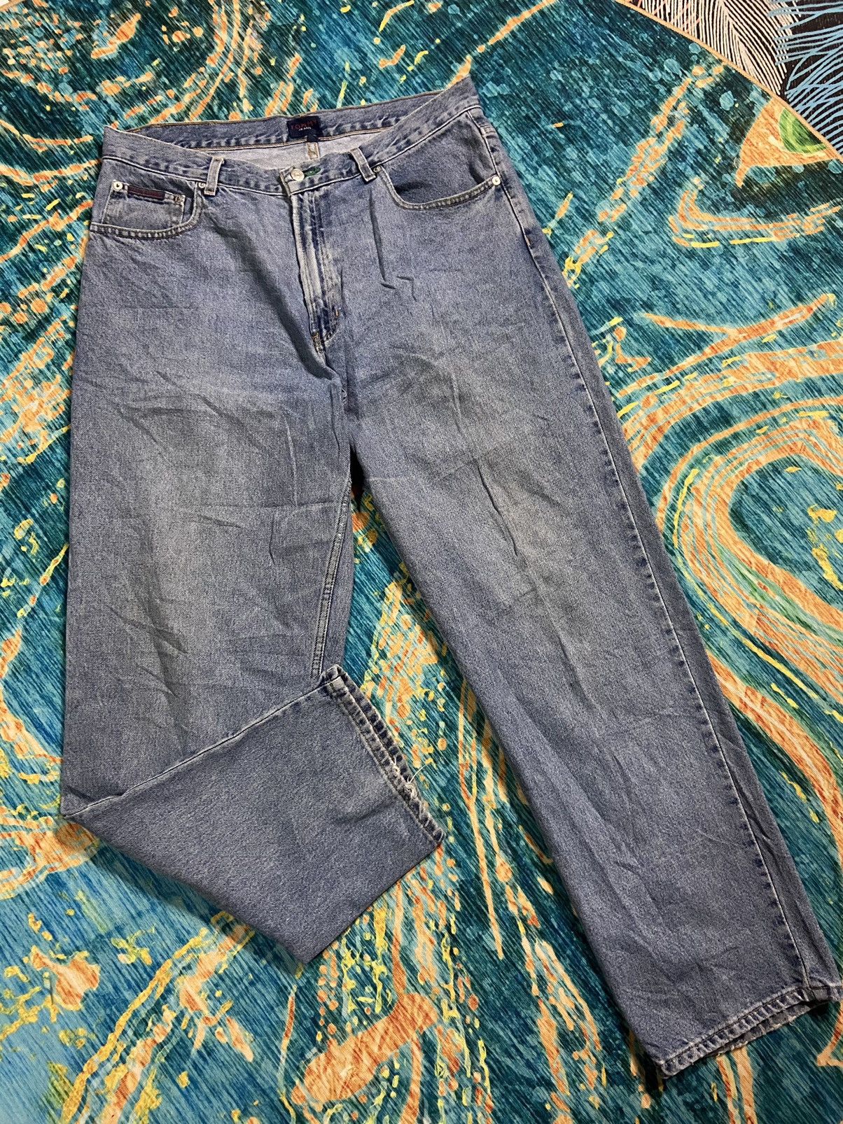 Tommy Hilfiger × Vintage Vintage 00s tommy hilfiger jeans 36/34 Size US 36 / EU 52 - 1 Thumbnail