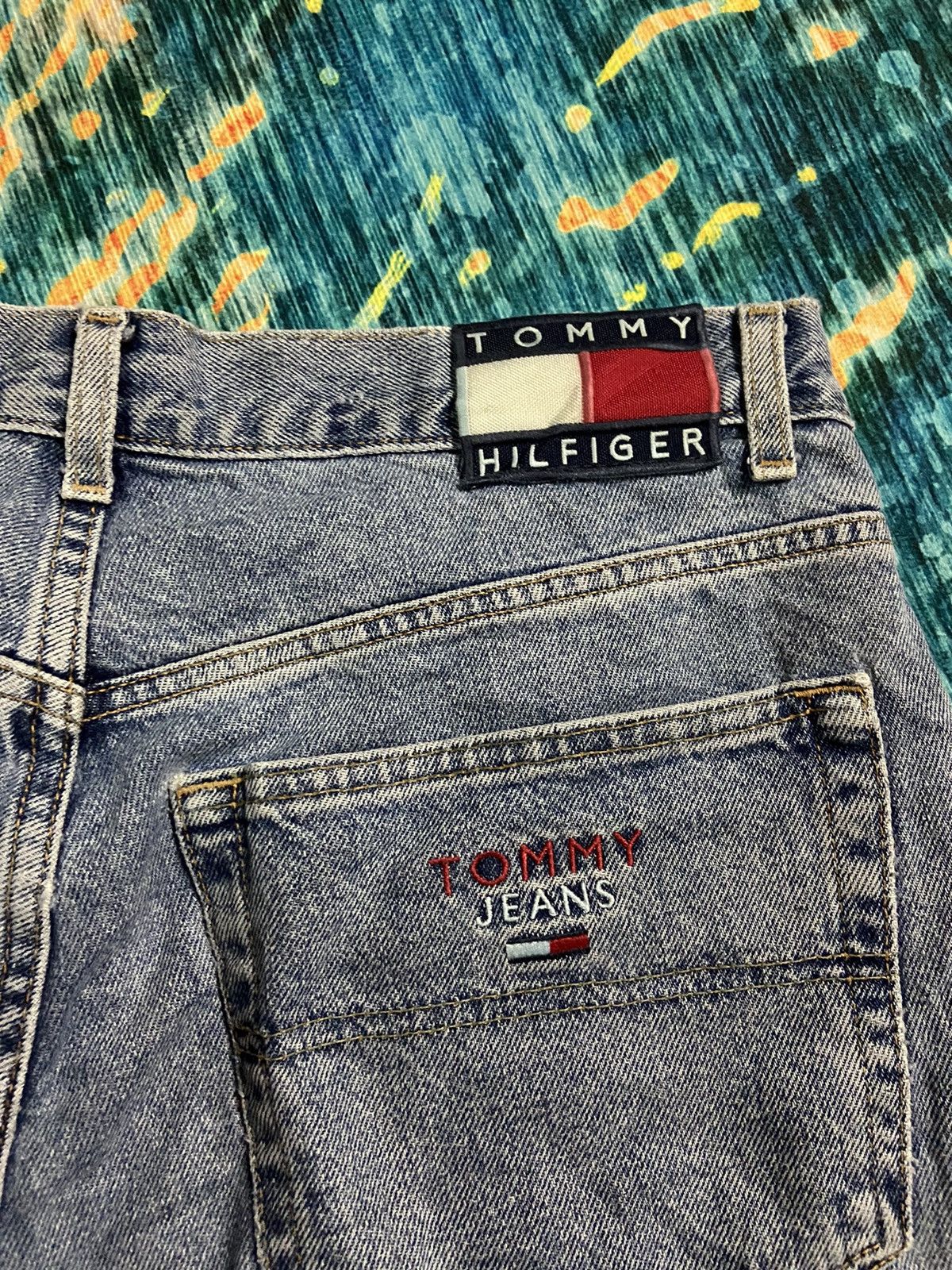 Tommy Hilfiger × Vintage Vintage 00s tommy hilfiger jeans 36/34 Size US 36 / EU 52 - 4 Thumbnail