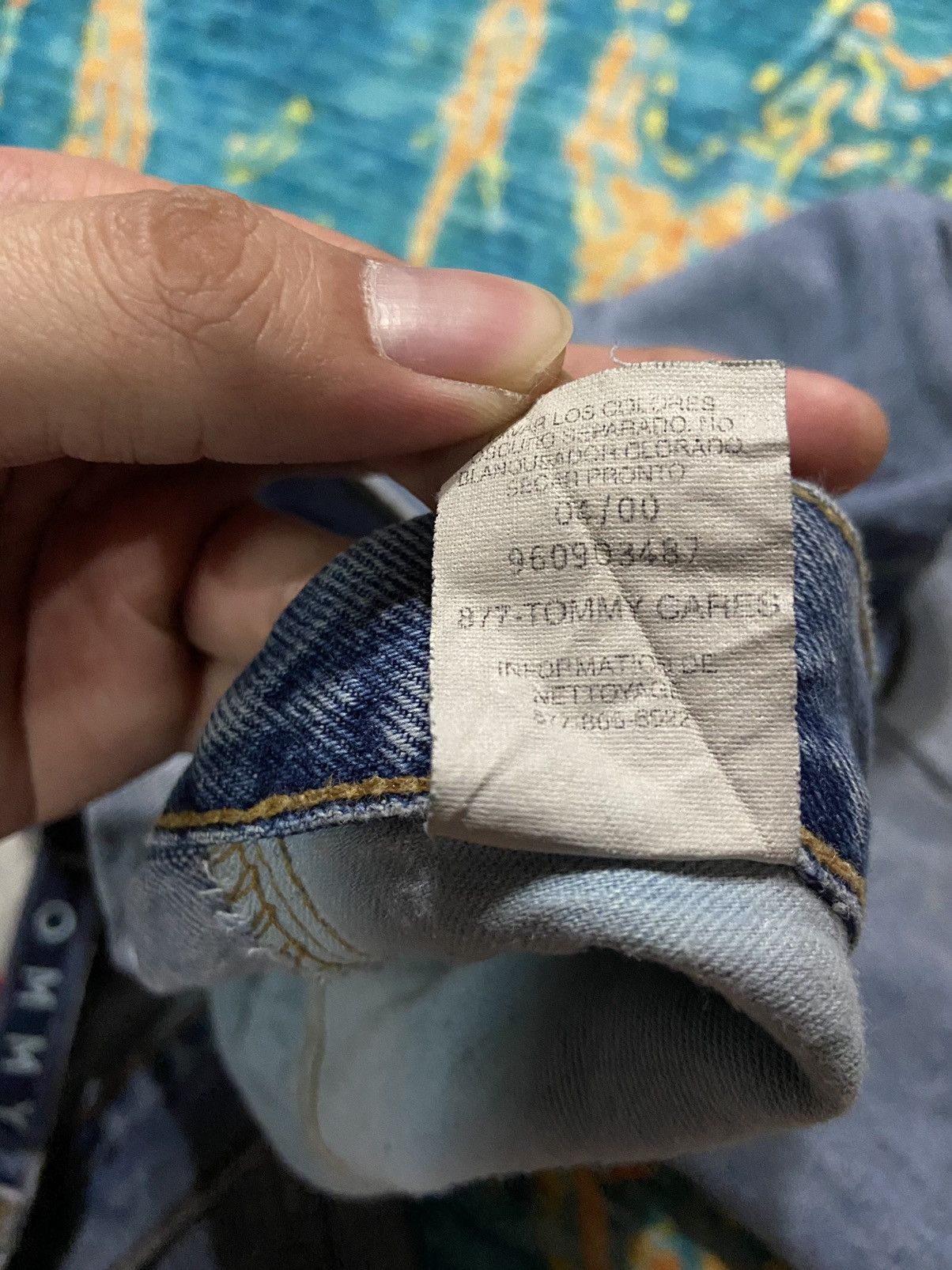 Tommy Hilfiger × Vintage Vintage 00s tommy hilfiger jeans 36/34 Size US 36 / EU 52 - 7 Thumbnail
