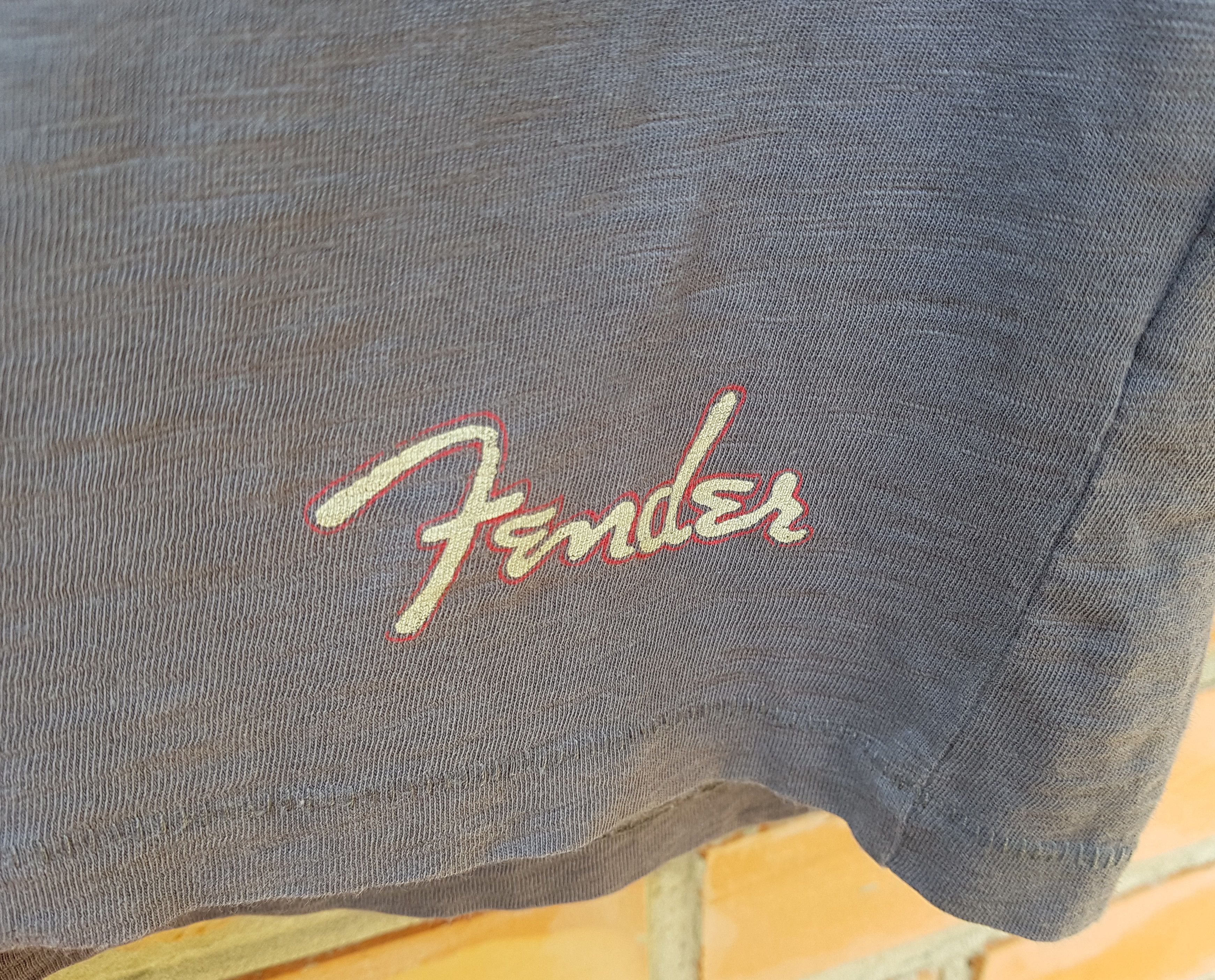 Fender Fender Lucky Brand Guitar Tee T Shirt made in USA sz M Size US M / EU 48-50 / 2 - 4 Thumbnail