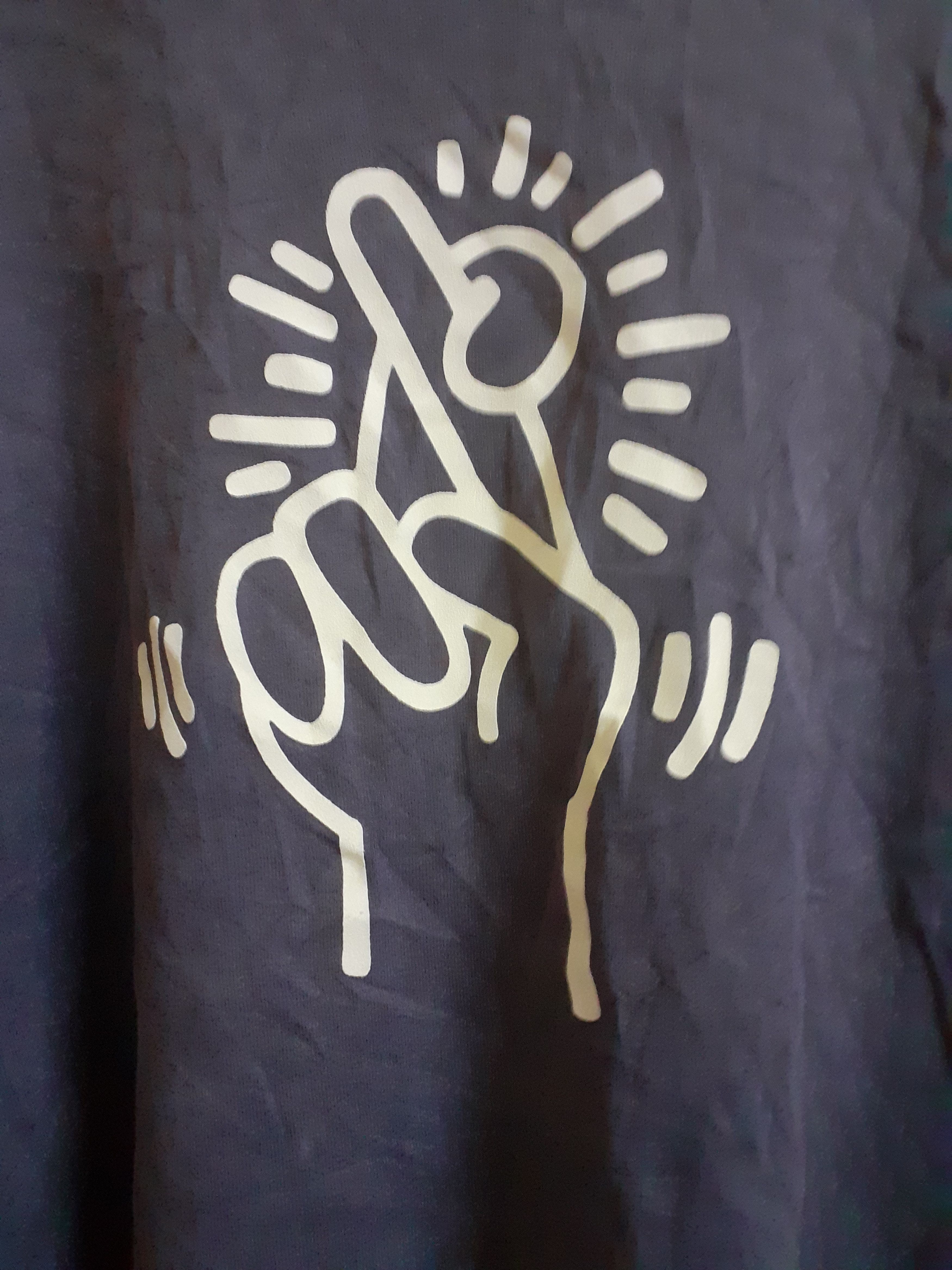 Japanese Brand Keith Harring x Uniqlo Long Sleeve T Shirt Size US XL / EU 56 / 4 - 3 Thumbnail