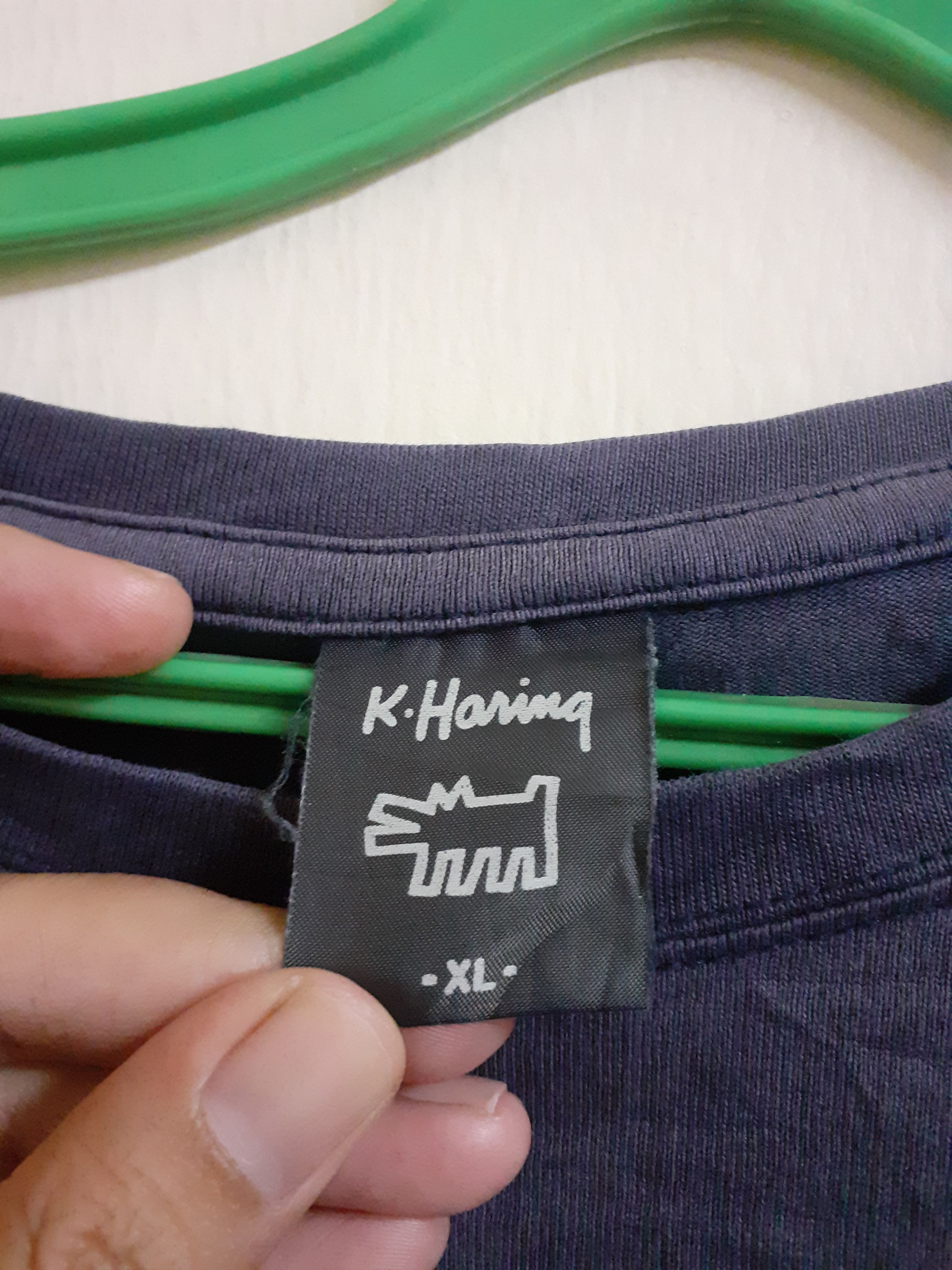 Japanese Brand Keith Harring x Uniqlo Long Sleeve T Shirt Size US XL / EU 56 / 4 - 4 Thumbnail