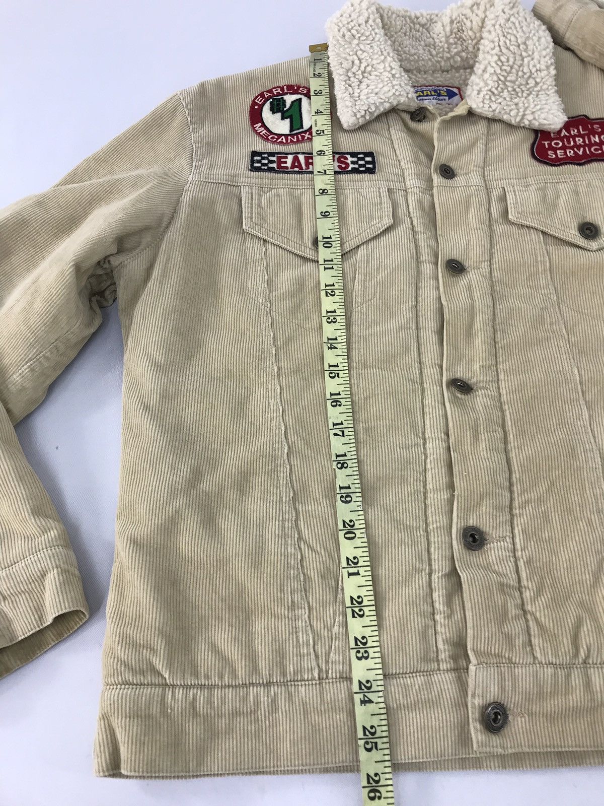 Japanese Brand Hi-Performance Earl’s Custom Wear Jacket Corduroy Logo Patch Size US L / EU 52-54 / 3 - 11 Thumbnail