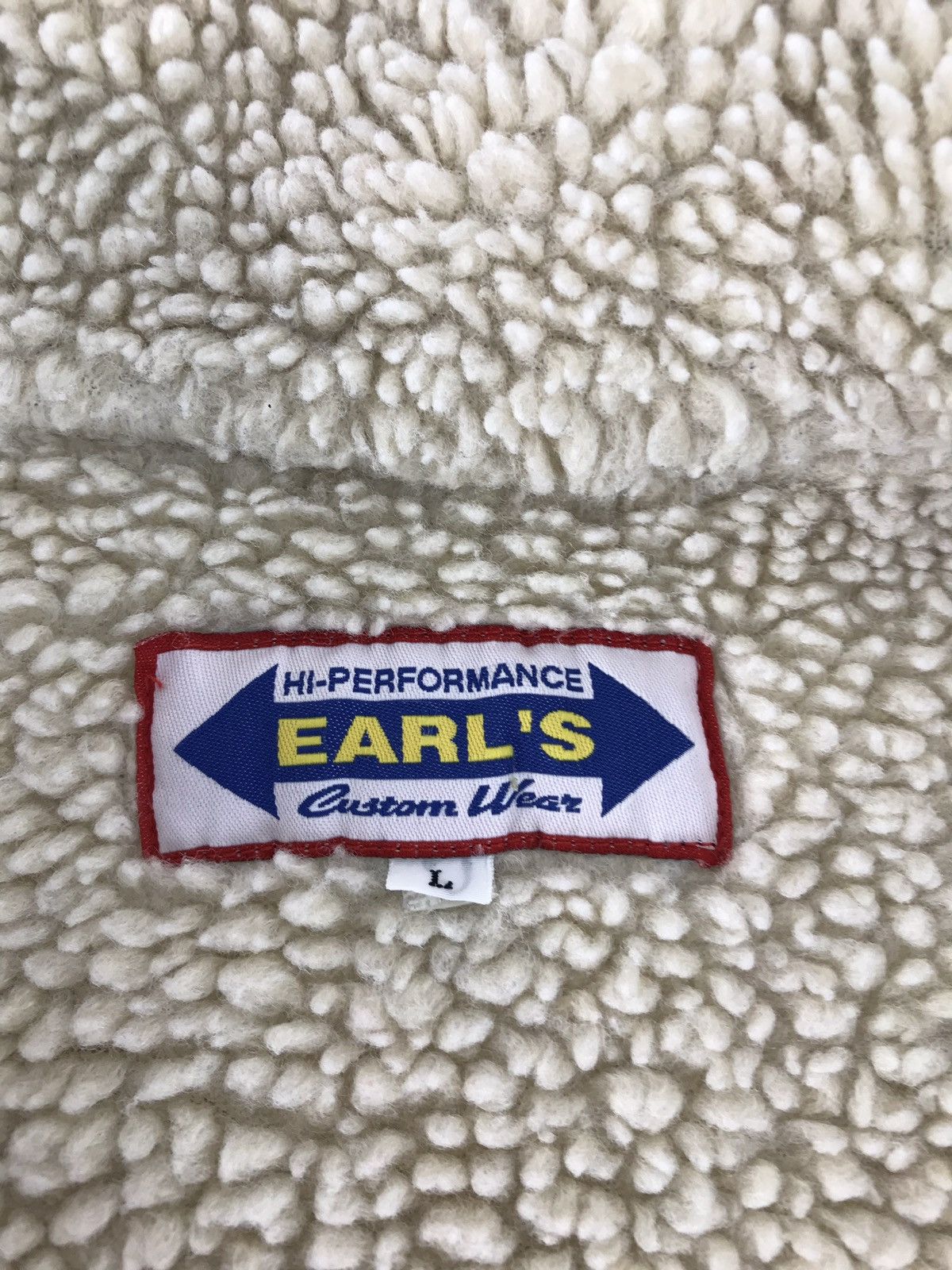Japanese Brand Hi-Performance Earl’s Custom Wear Jacket Corduroy Logo Patch Size US L / EU 52-54 / 3 - 7 Thumbnail