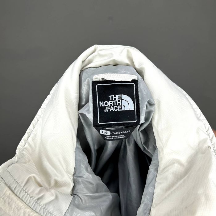 Vintage North Face Light Grey Zip Up Jacket Grailed